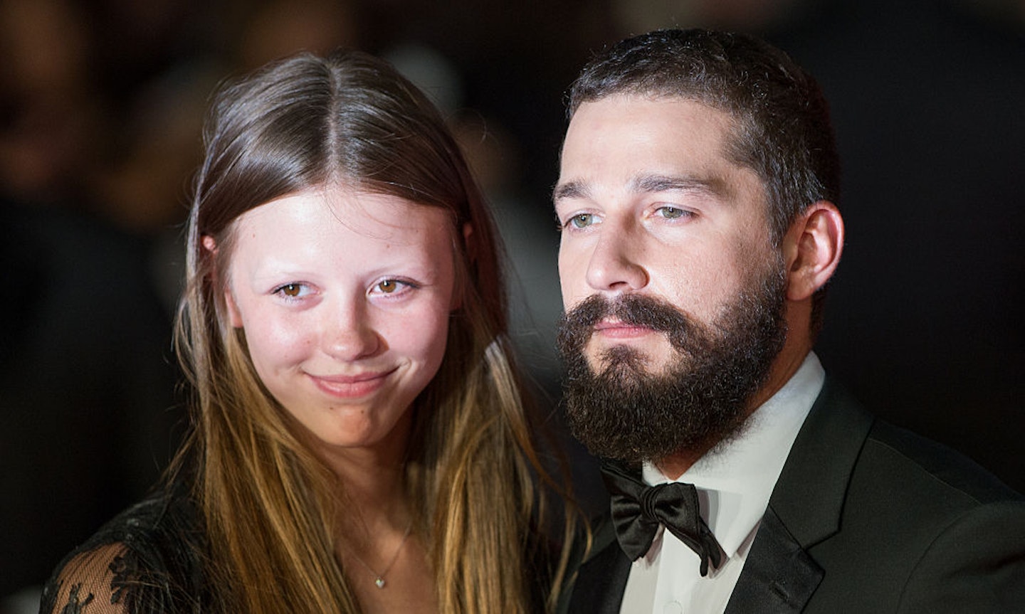 Mia Goth and Shia LaBeouf