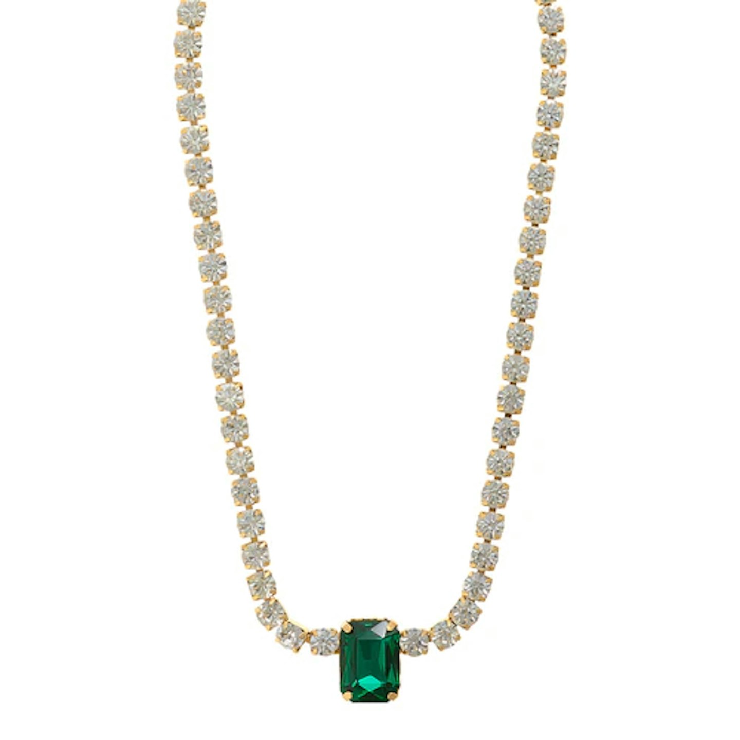 Statement Emerald Necklace