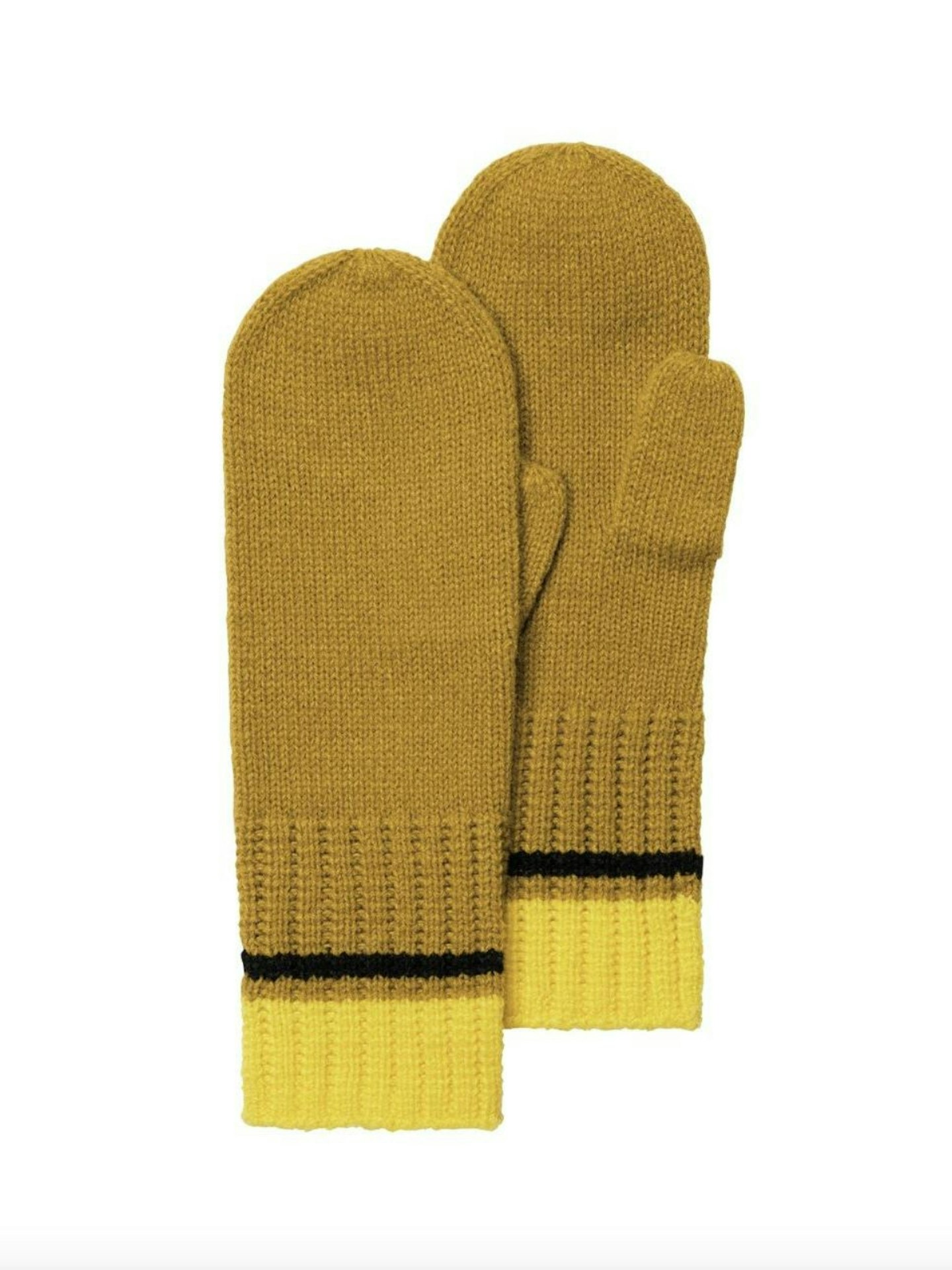 Popcorn Knitted Mittens