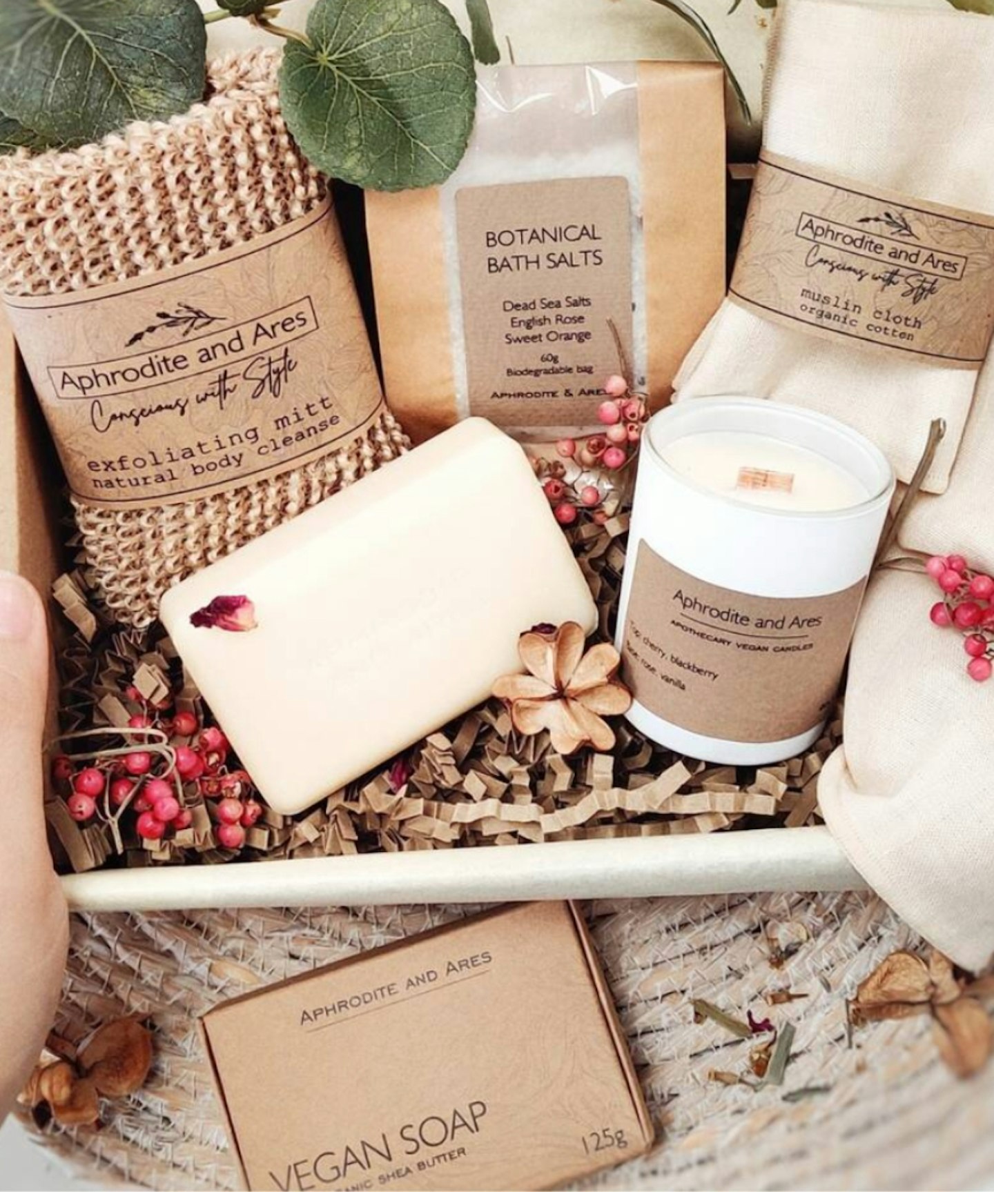 Personalised Vegan Eco Pampering And Relaxing Kit