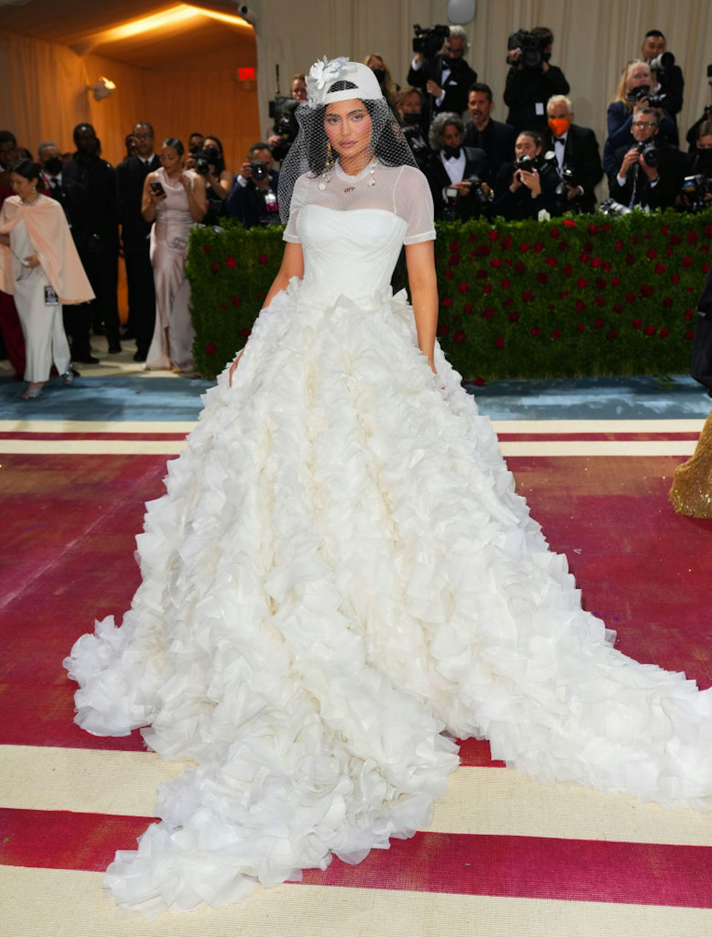 Kylie Jenner Off-White dress