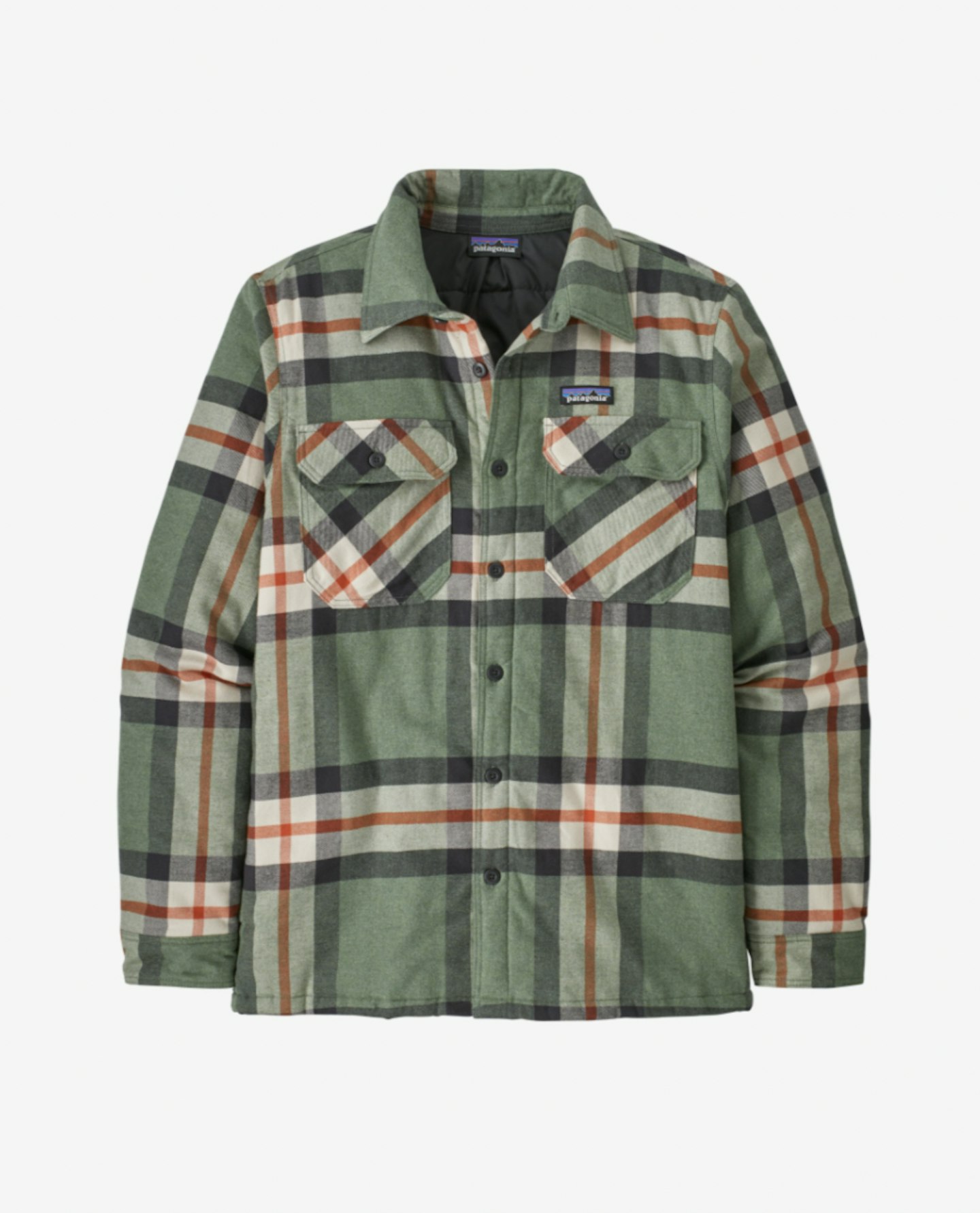 Insulated Organic Cotton Midnight Fjord Flannel Shirt