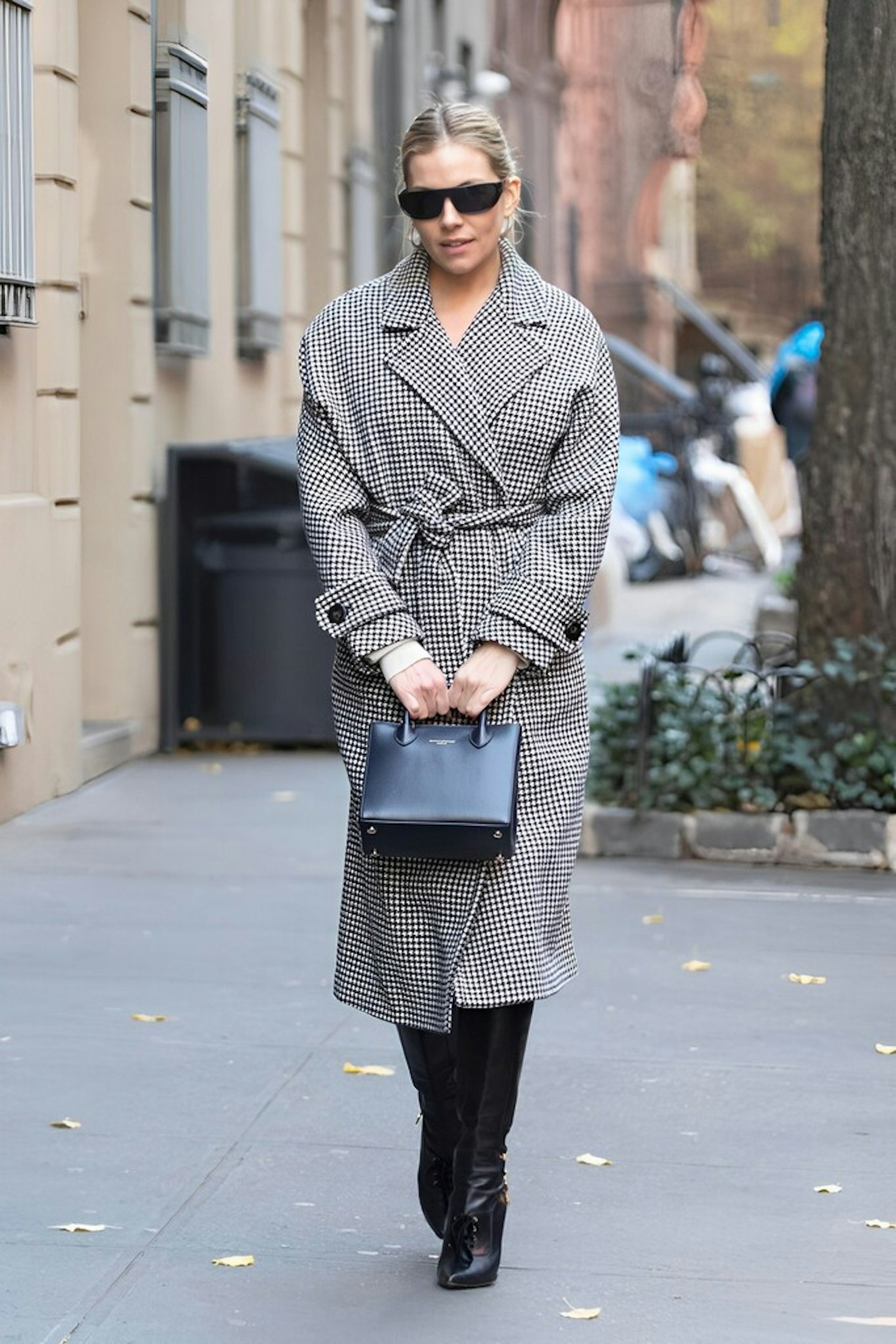 Sienna Miller Sezane coat