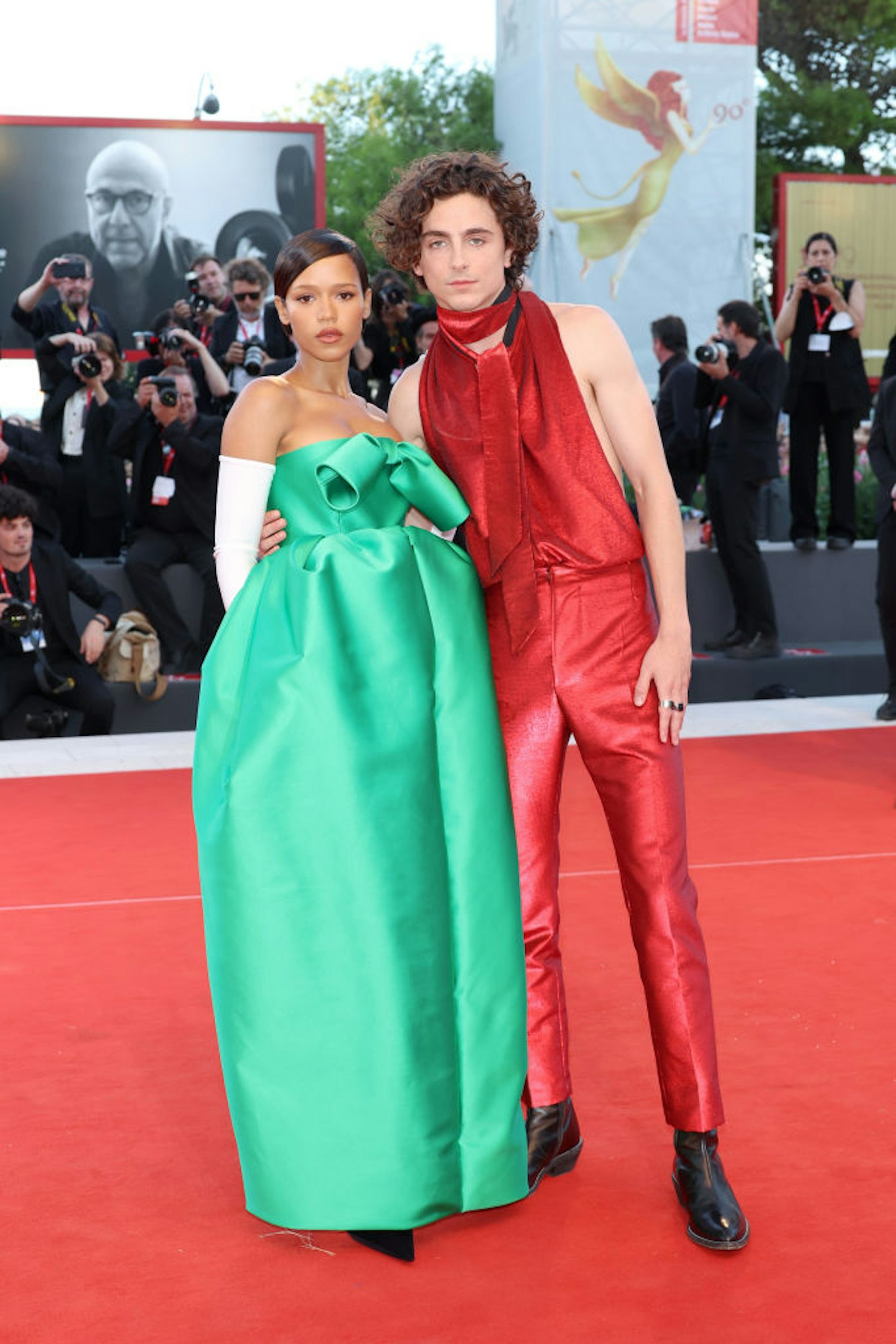 Taylor Russell Timothée Chalamet