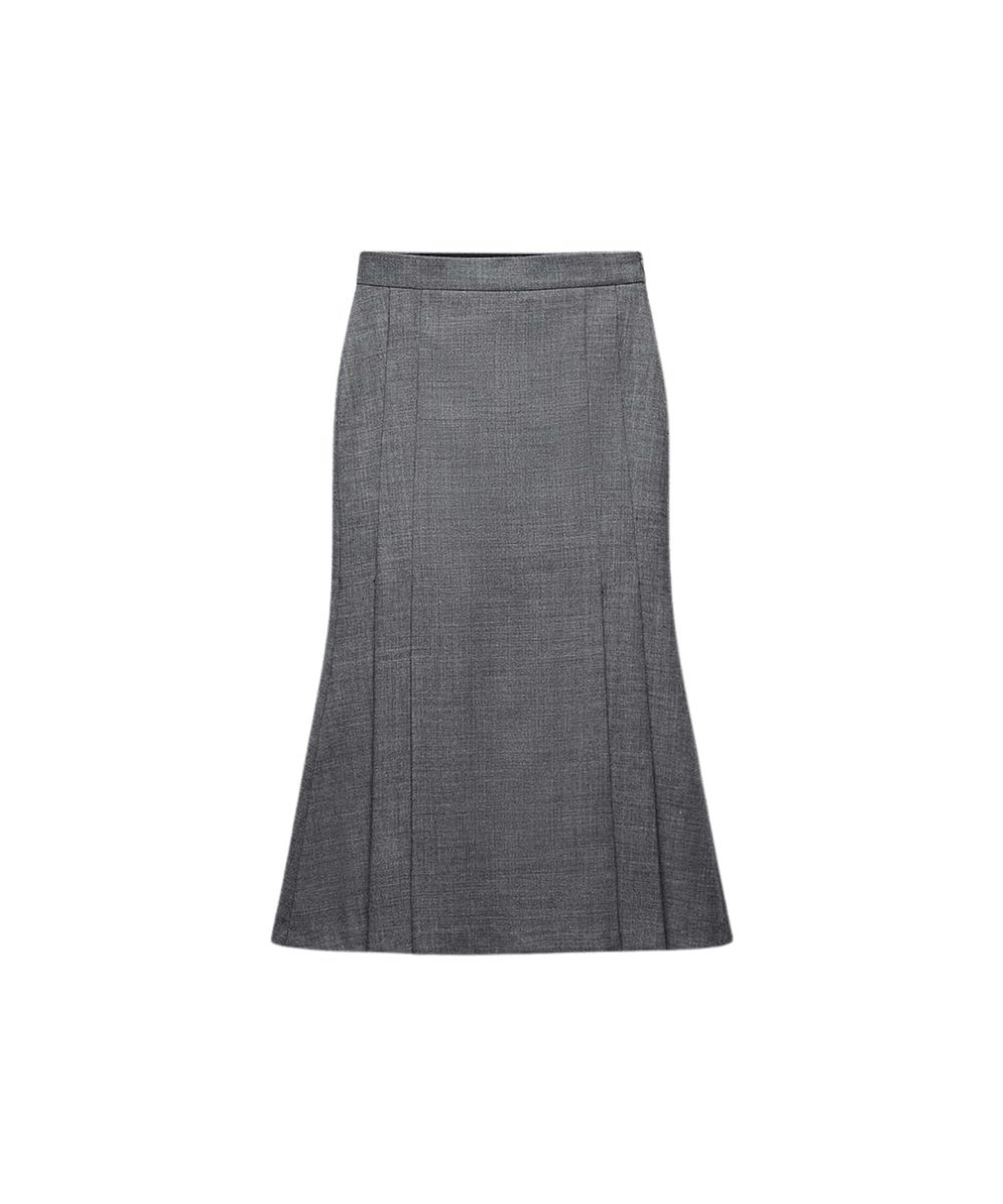 Zara, Box Pleat Midi Skirt