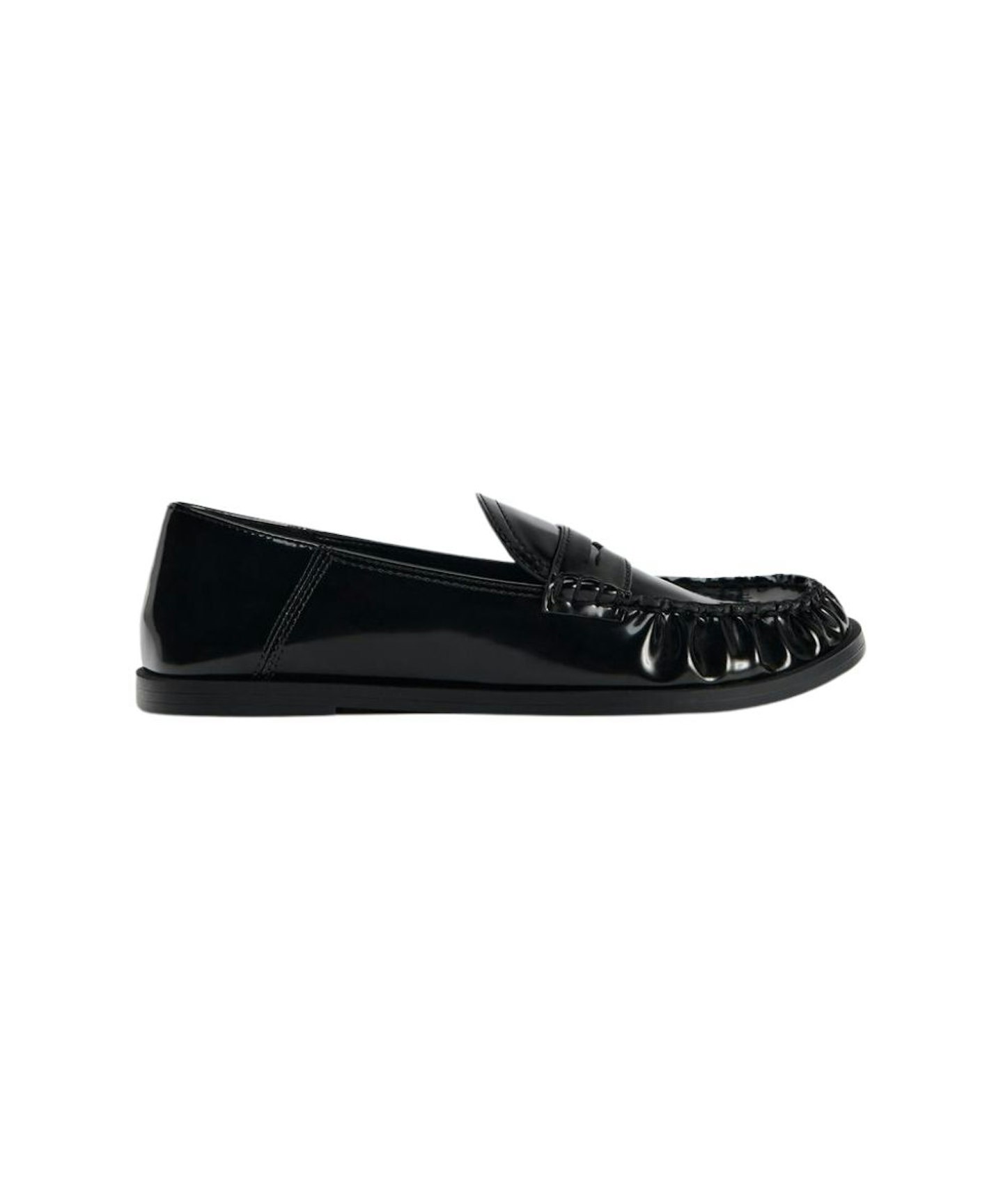 Zara, Patent Finish Loafers