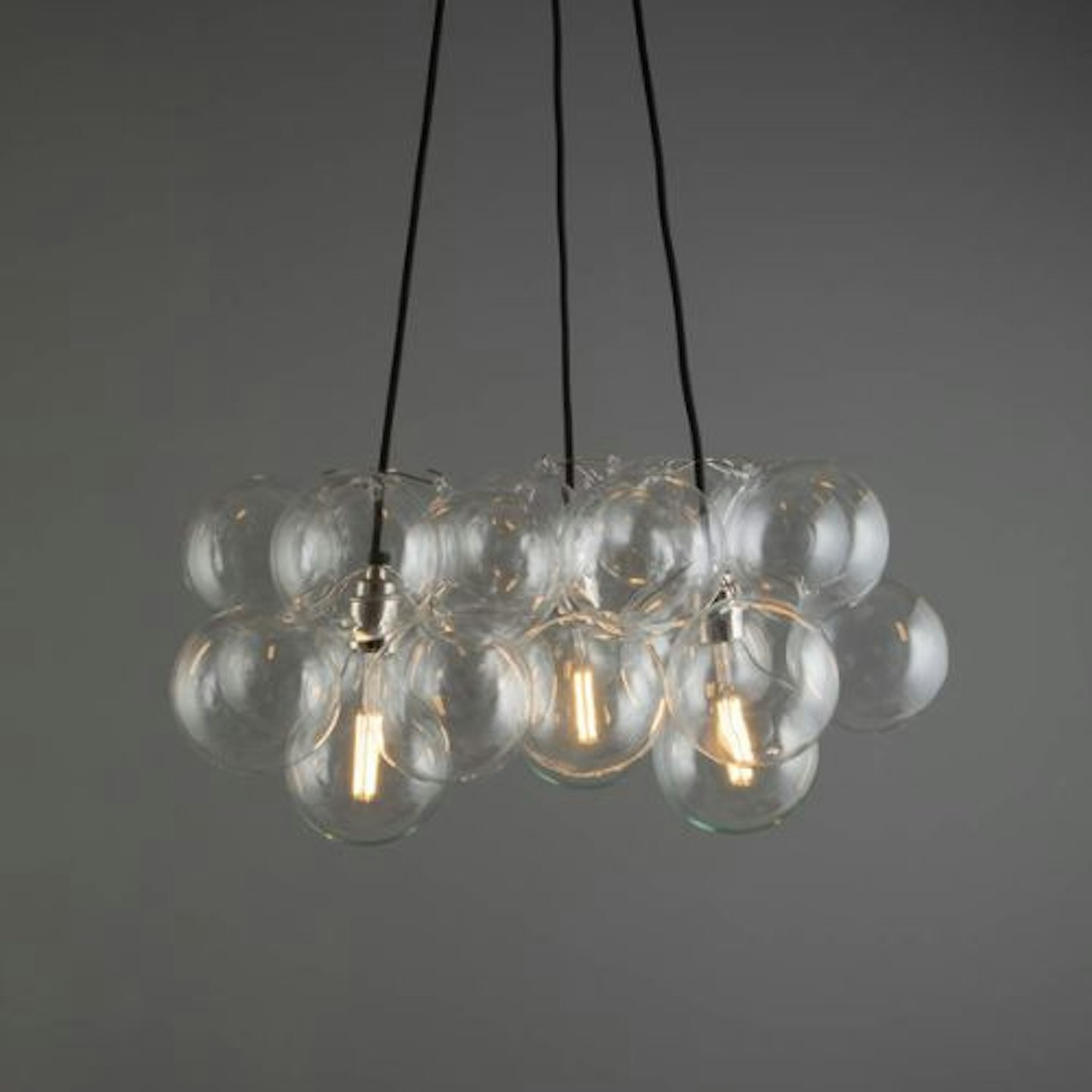 Bubble Chandelier Light Three Point