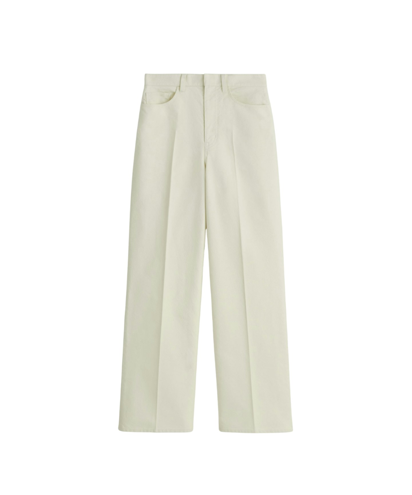 COS, Cotton-Canvas Straight-Leg Trousers