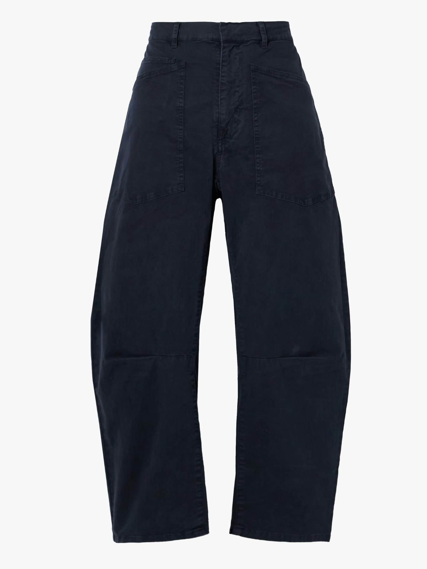 Nili Lotan, Shon Cotton-Blend Twill Tapered Trousers