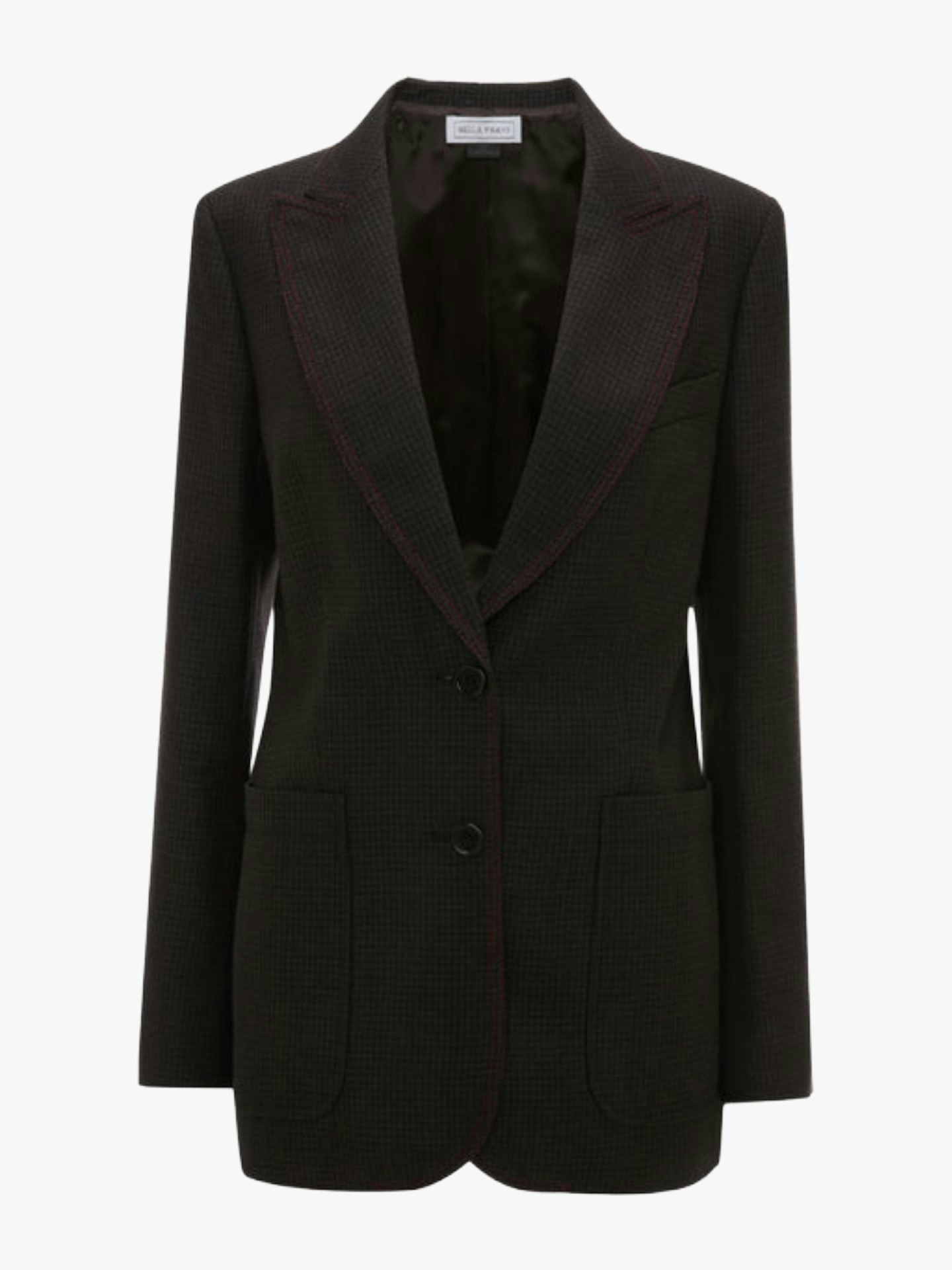 Bella Freud, Check Saint James Jacket