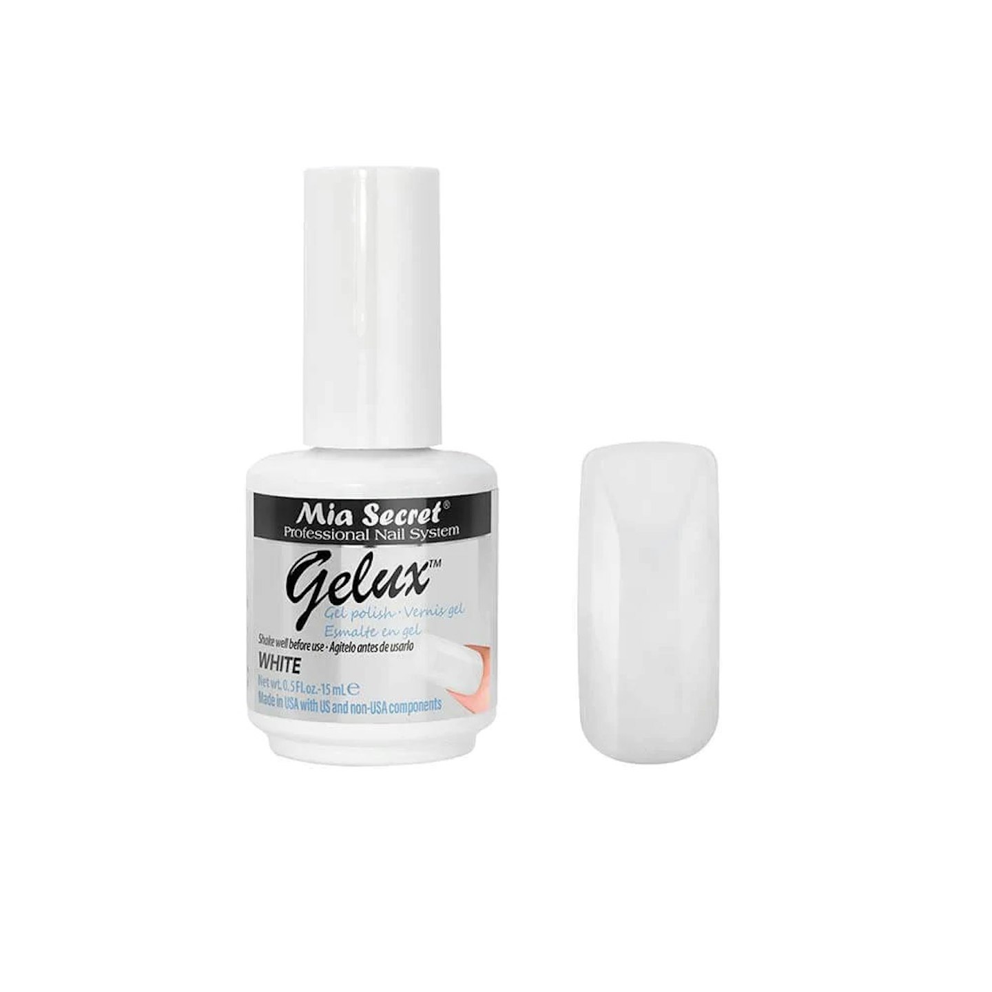 Mia Secret Gelux Gel Polish in White