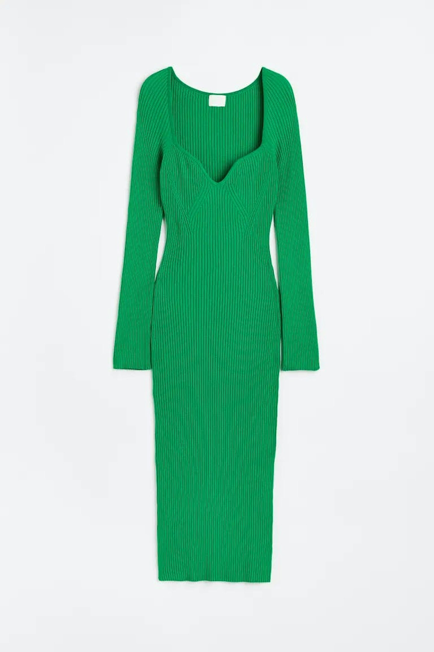 H&M, Rib Knit Dress