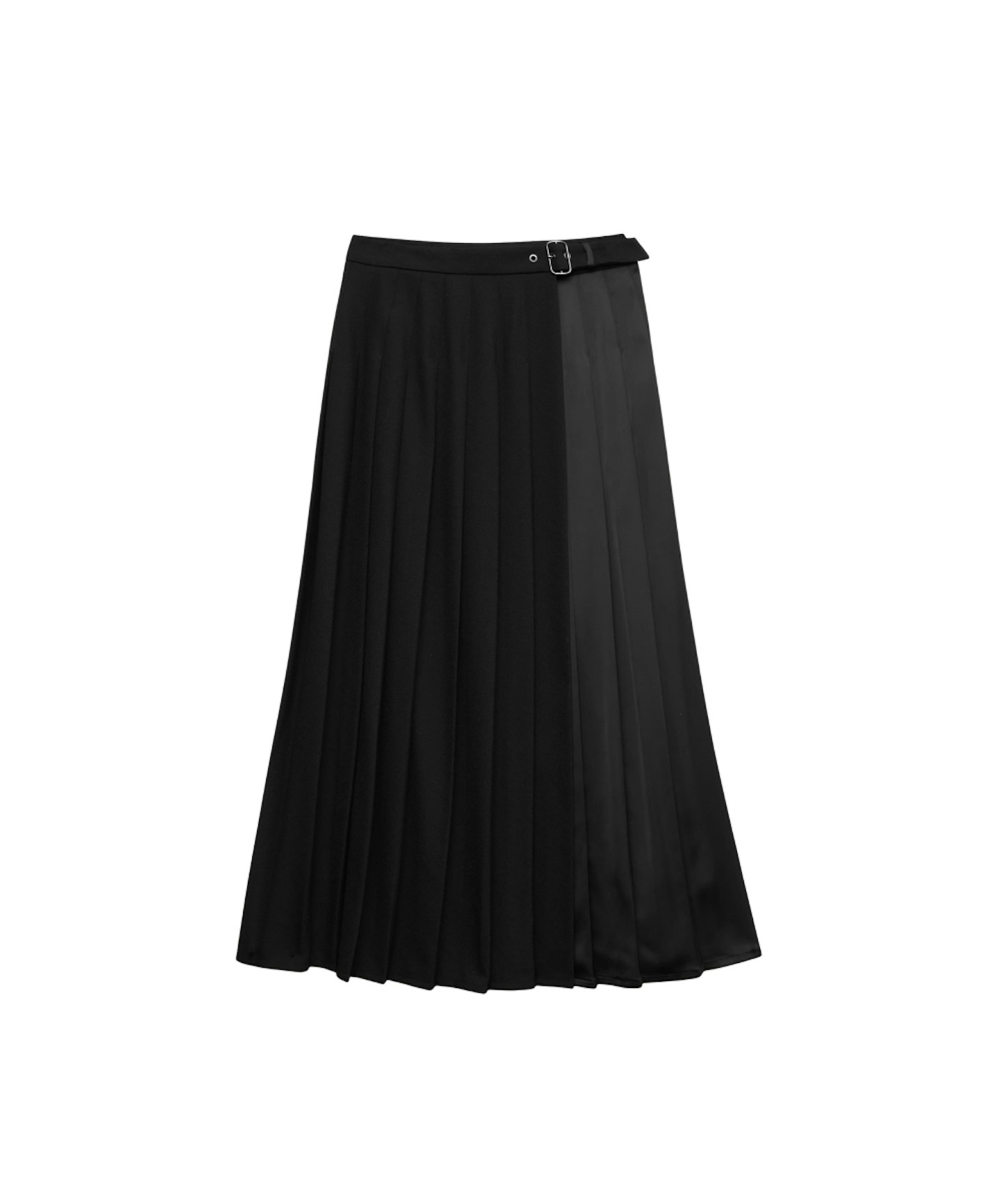 Jaegar,Pleated Wool Kilt Skirt