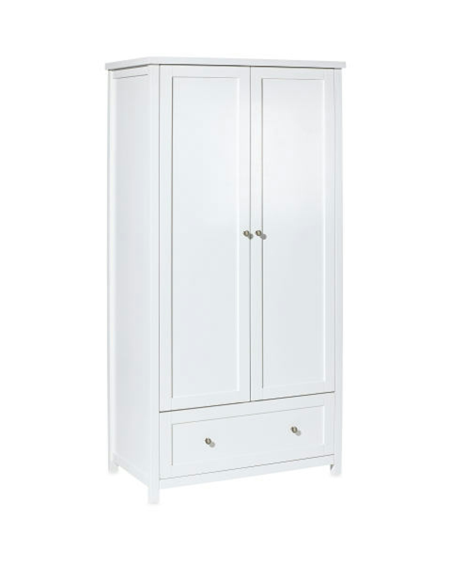 Mamia White Nursery Wardrobe