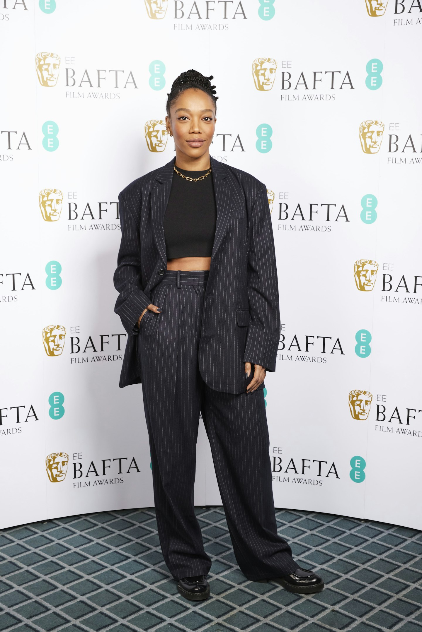 Naomi Ackie posing 