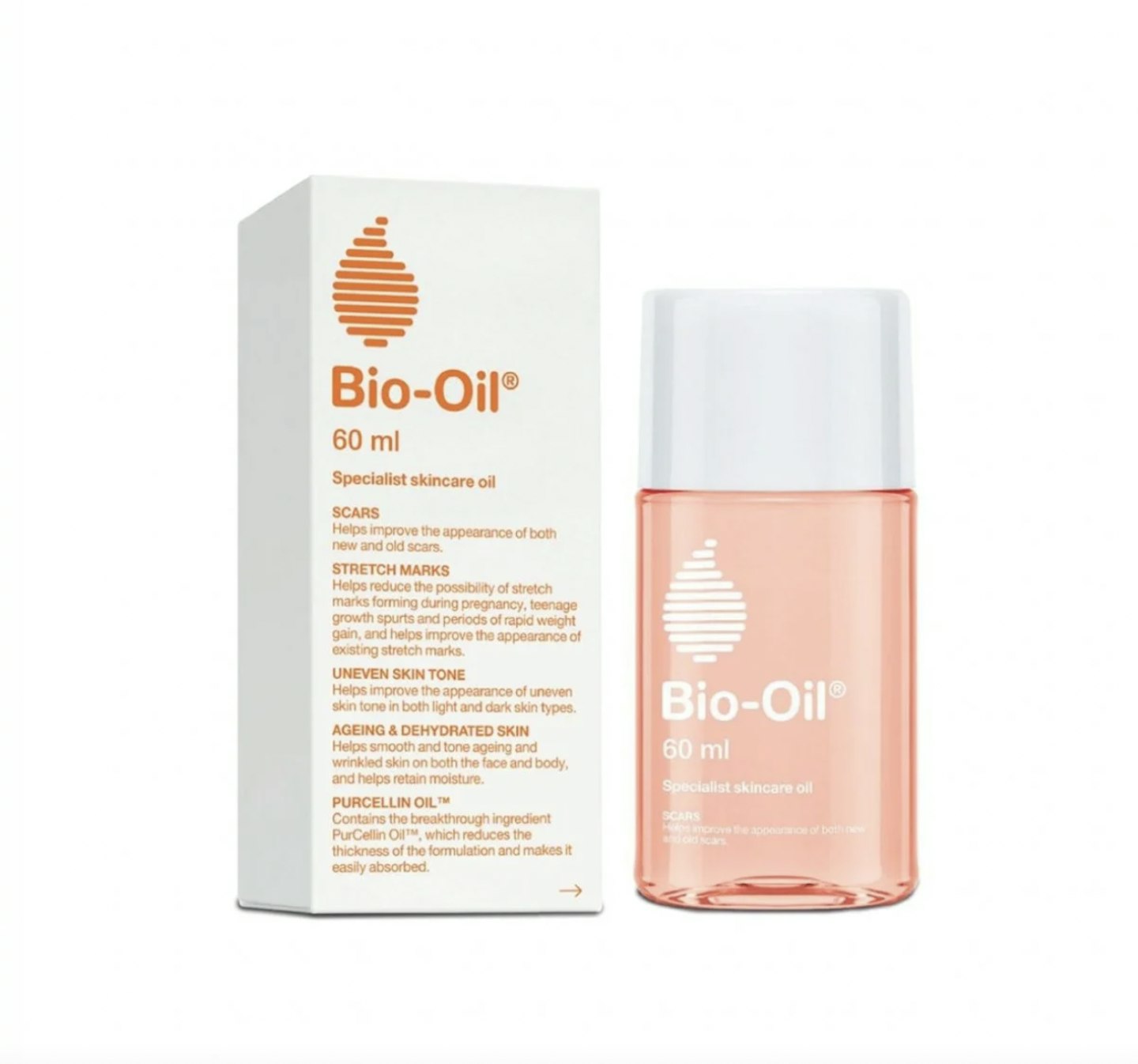 Bio-Oil 60ml For Scars, Stretch Marks And Uneven Skin Tone