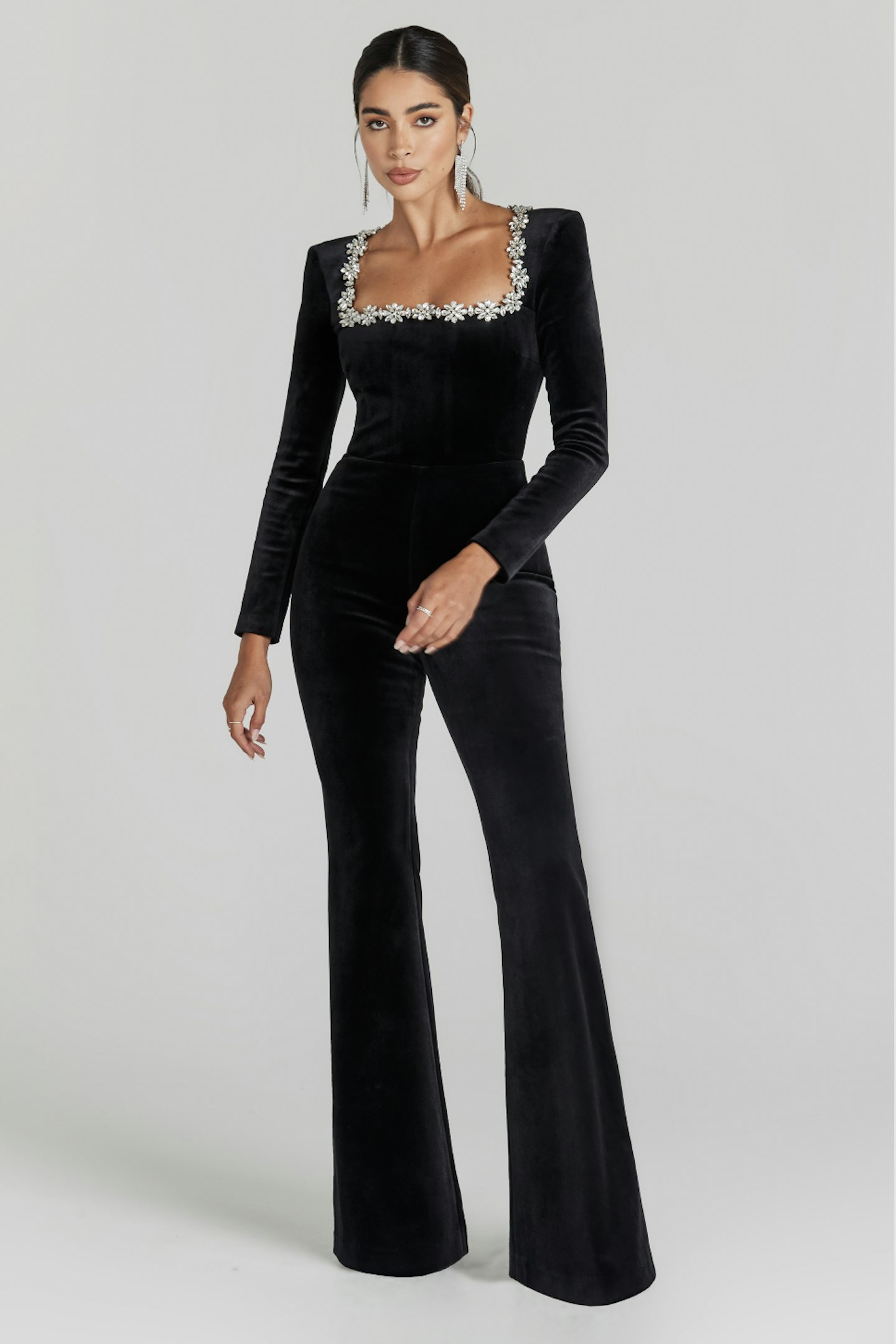 Nadine Merabi, Kimberly Black Jumpsuit