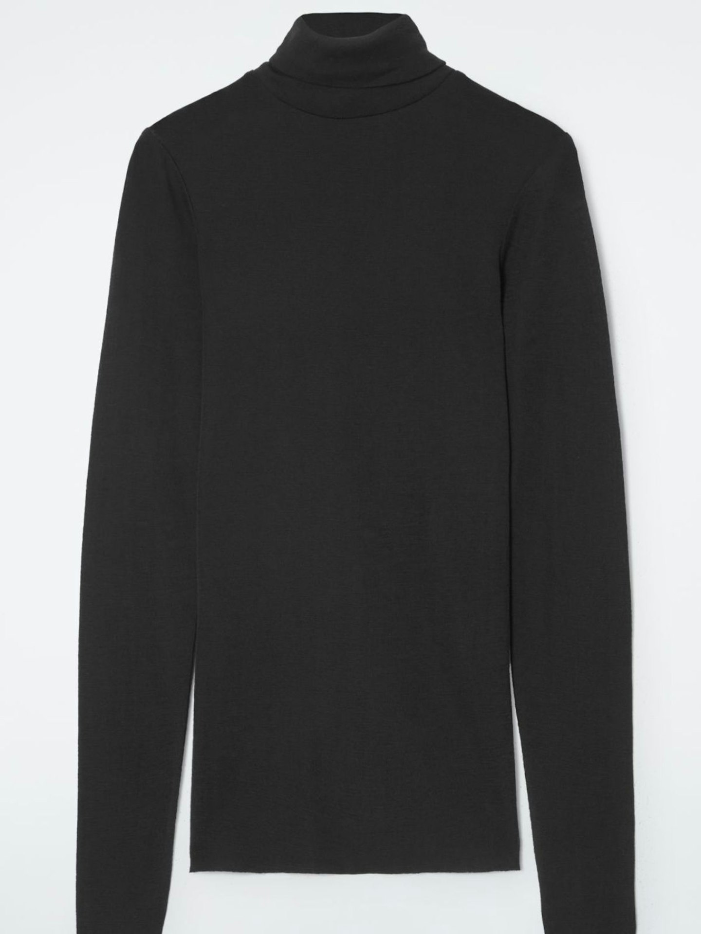 COS, Merino Wool Turtleneck Top