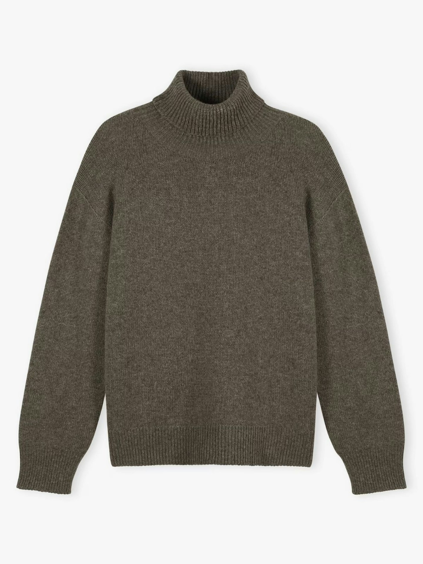 Brora, Cashmere Luxe Knit Polo Neck