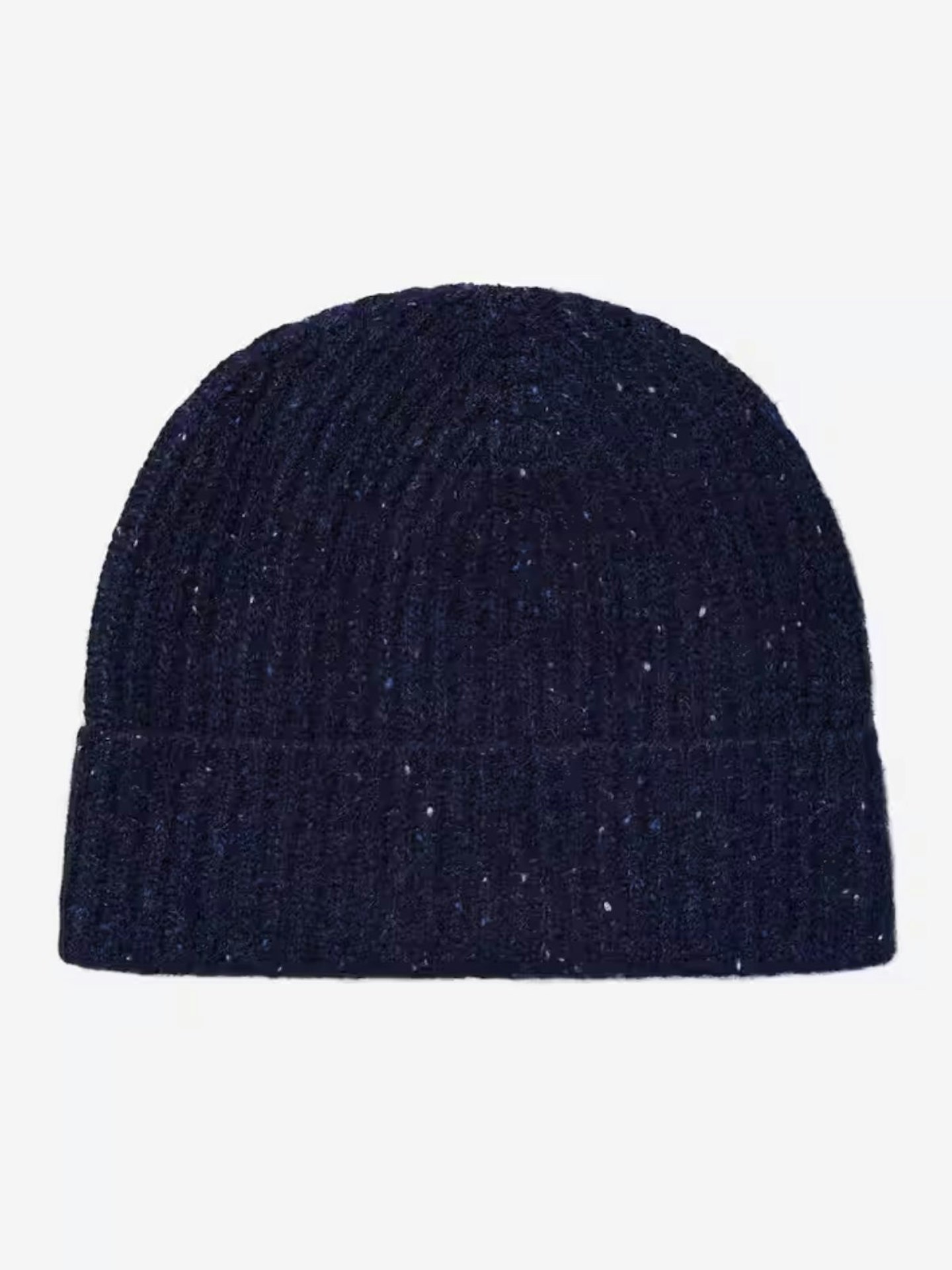 Brora, Cashmere Donegal Ribbed Hat