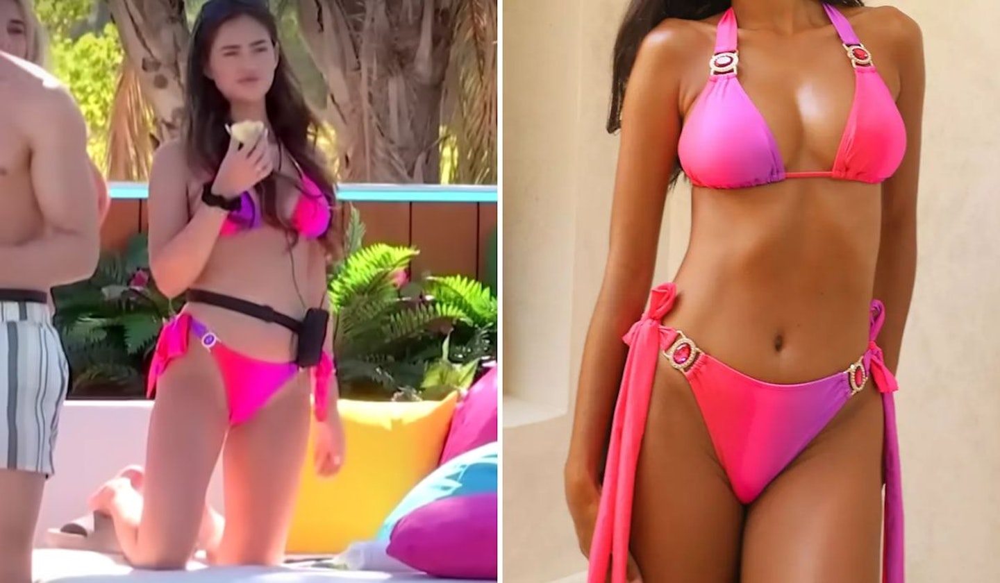 Anna-May Robey's Pink Ombre Bikini