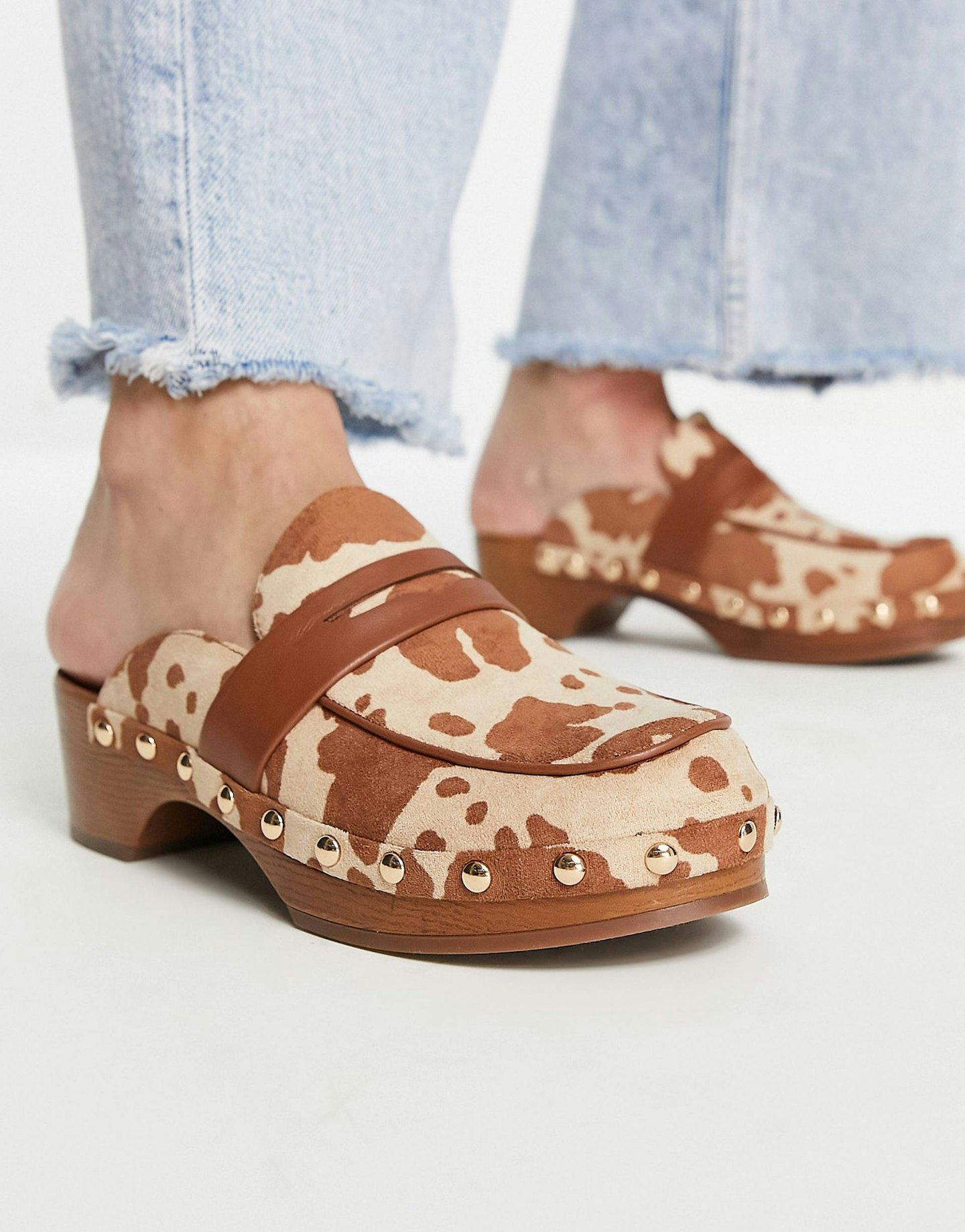 ASOS Design, Marleigh Clog Flat Mules