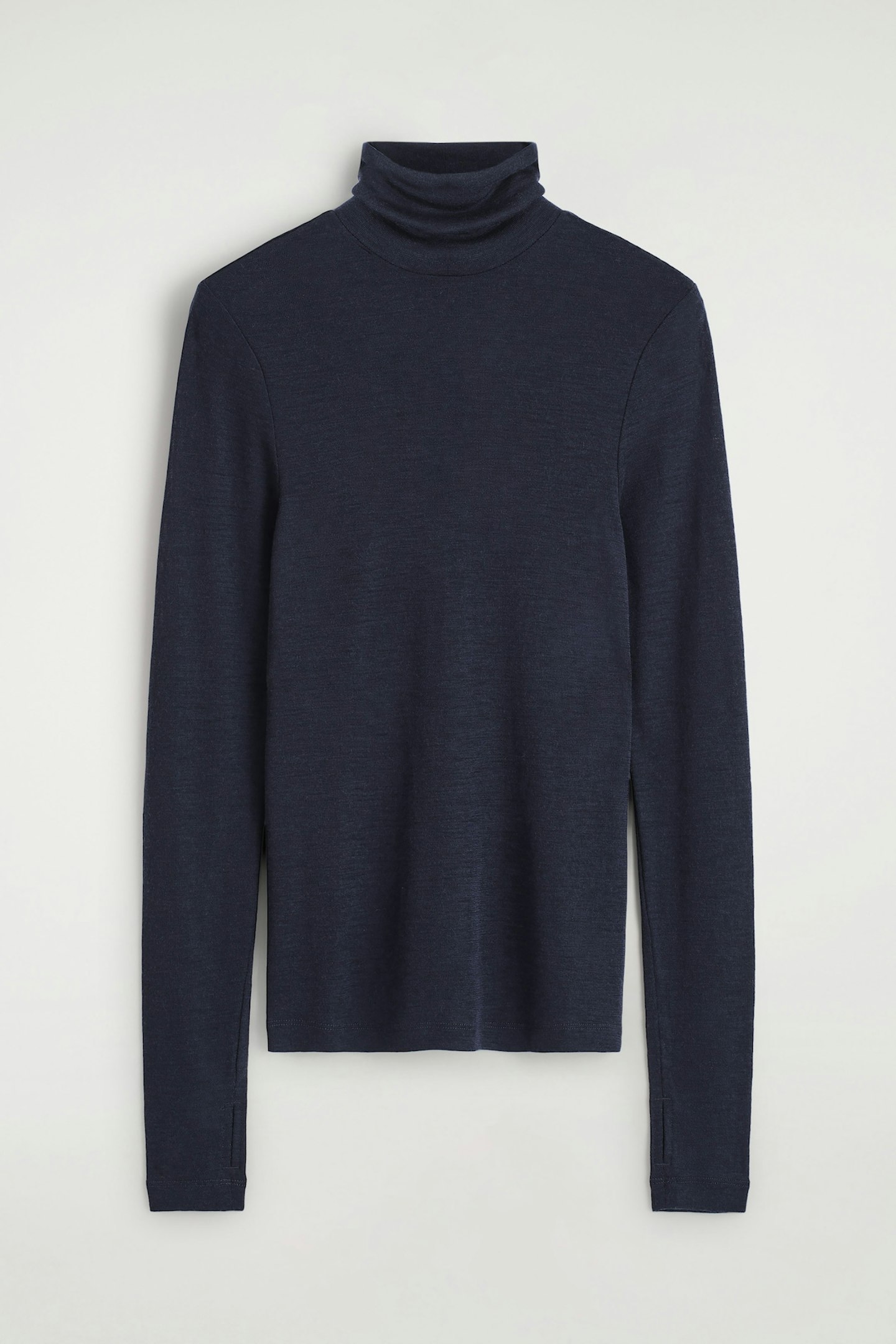 COS, Merino Wool High-Neck Top