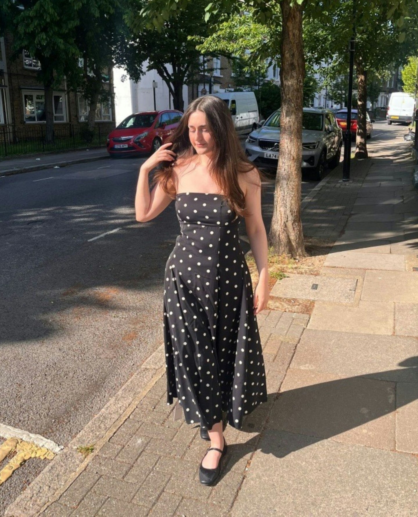 dress polka dot