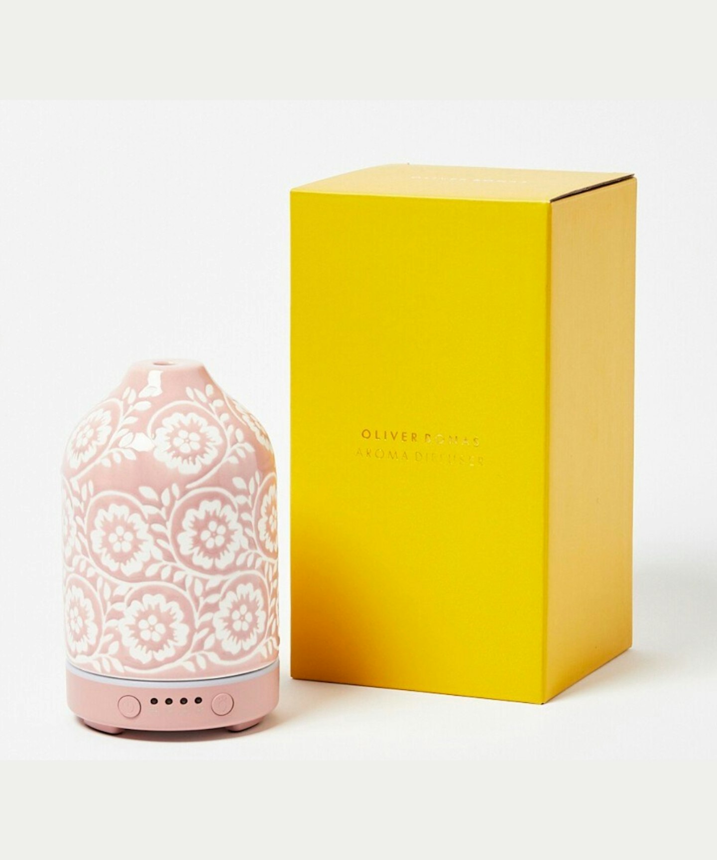 Velma Floral Pink Essential Oil Electric Aroma Diffuser