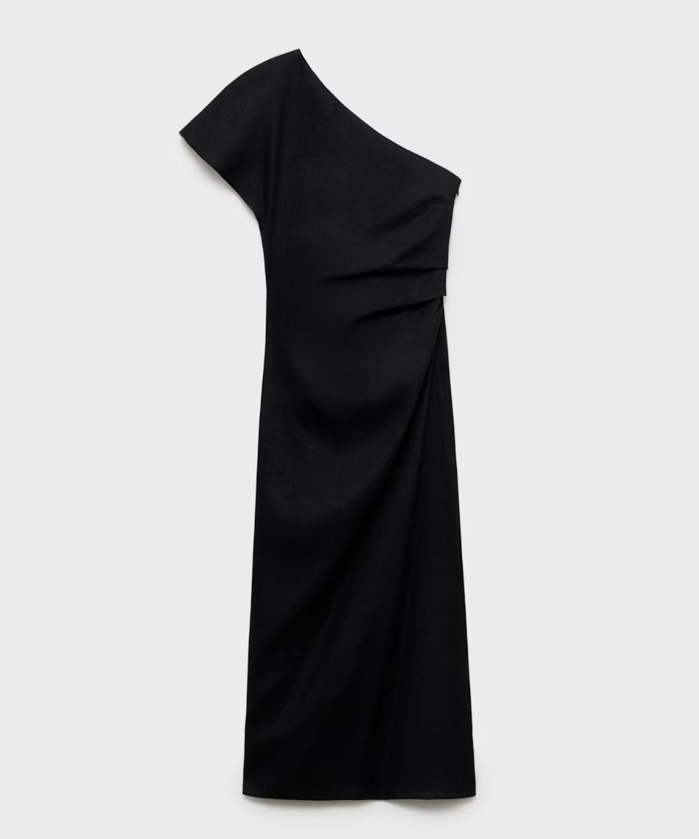 Asymmetrical Linen Dress