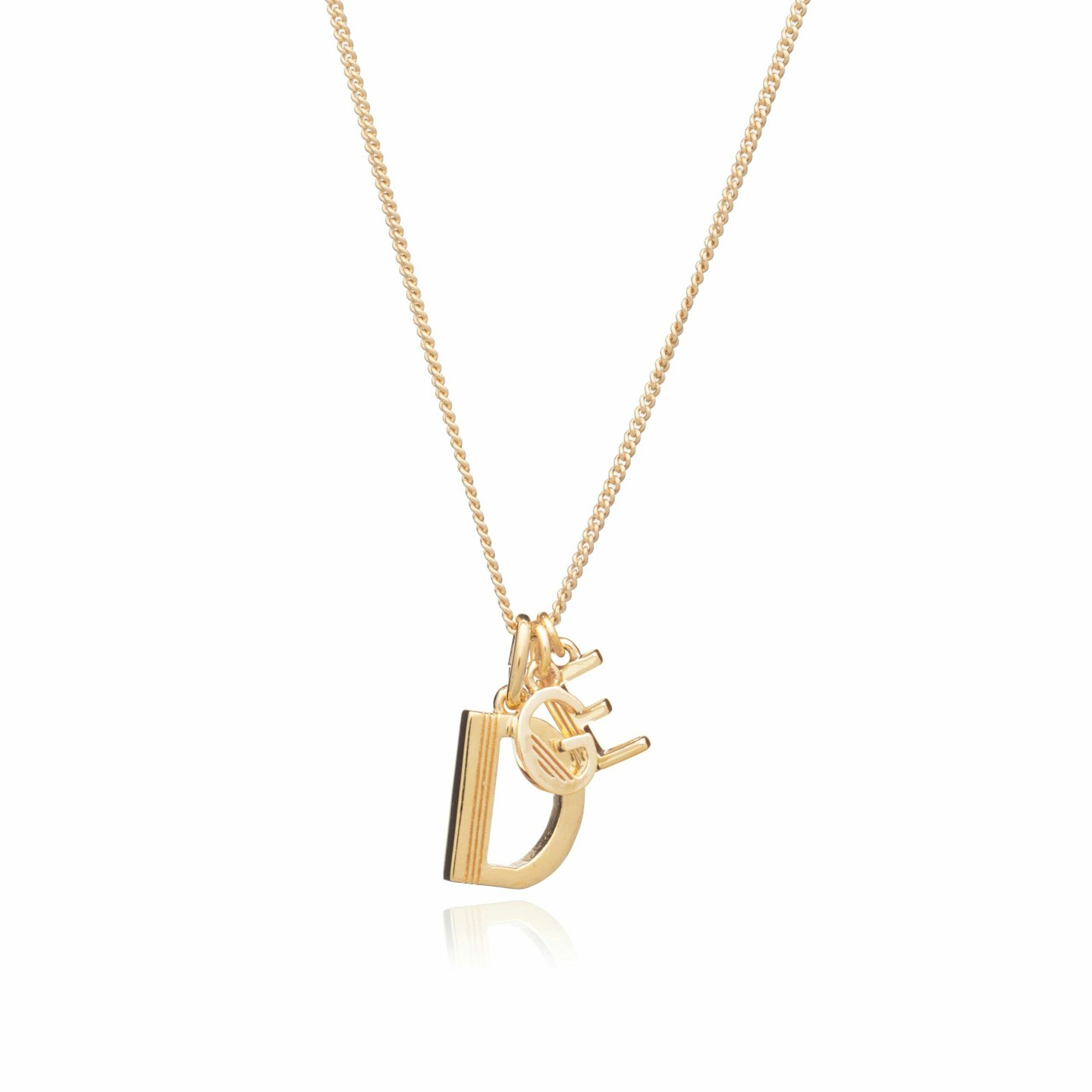 Rachel Jackson, Art Deco Family Initials Necklace