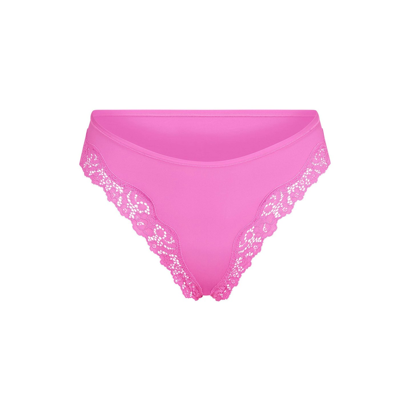 SKIMS Fits Everybody set of five thongs - Neon Pink
