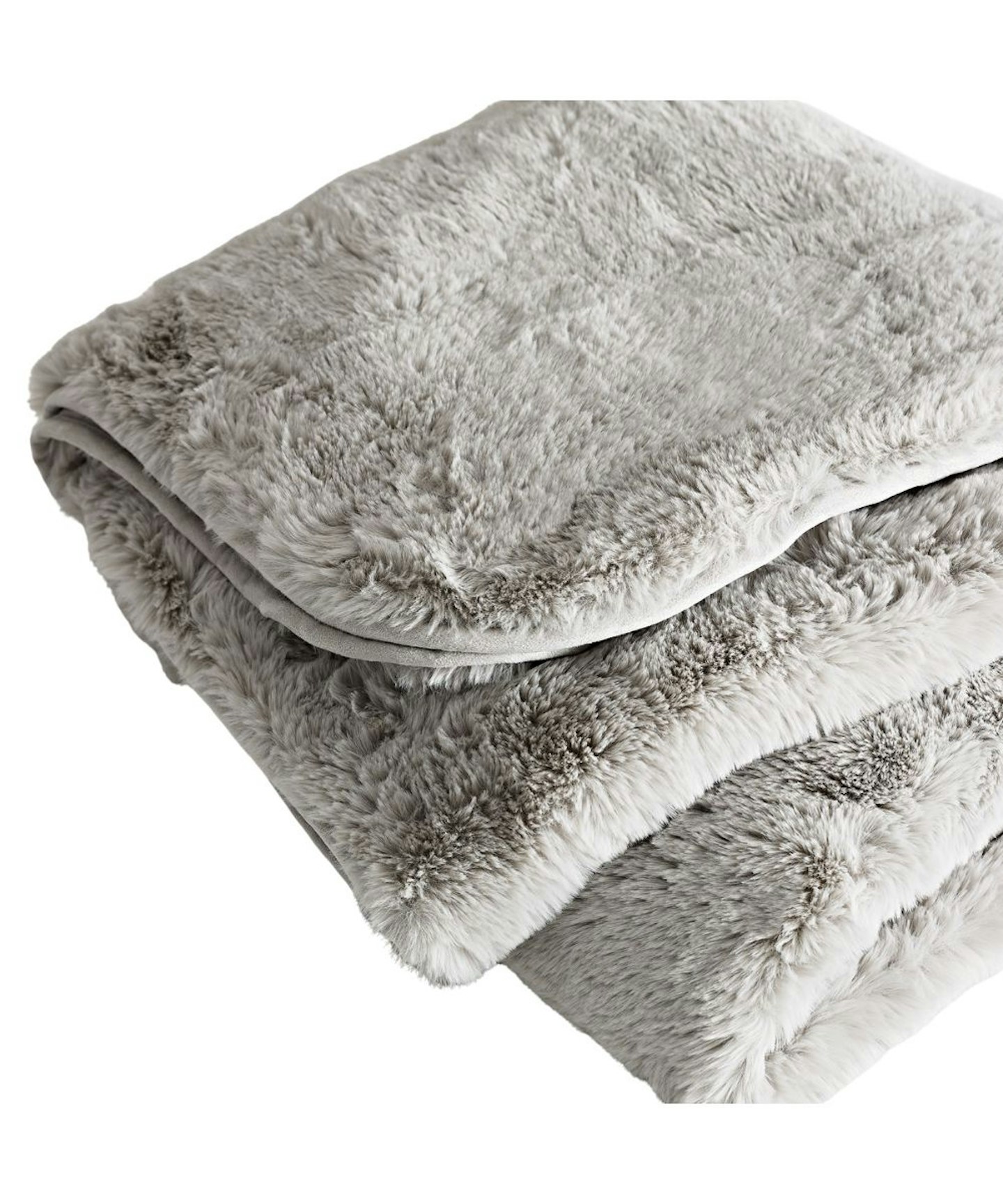 The White Company Super Soft Faux Fur Heated Blanket