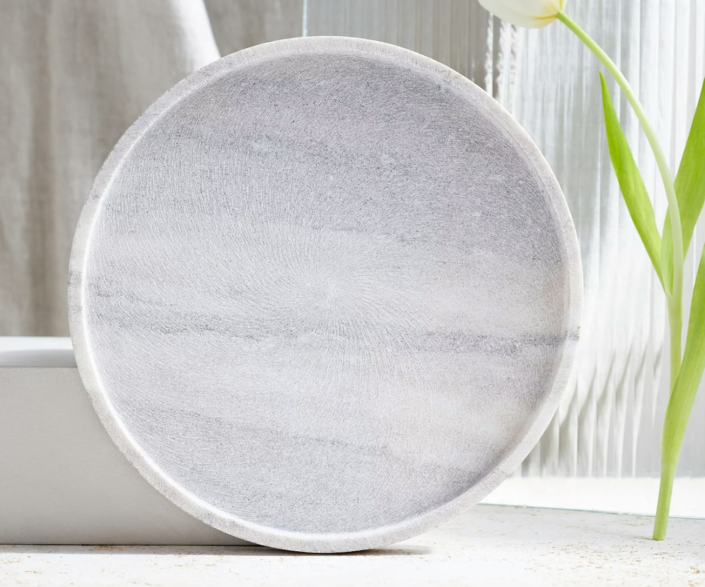 The White Company Marble Round Board