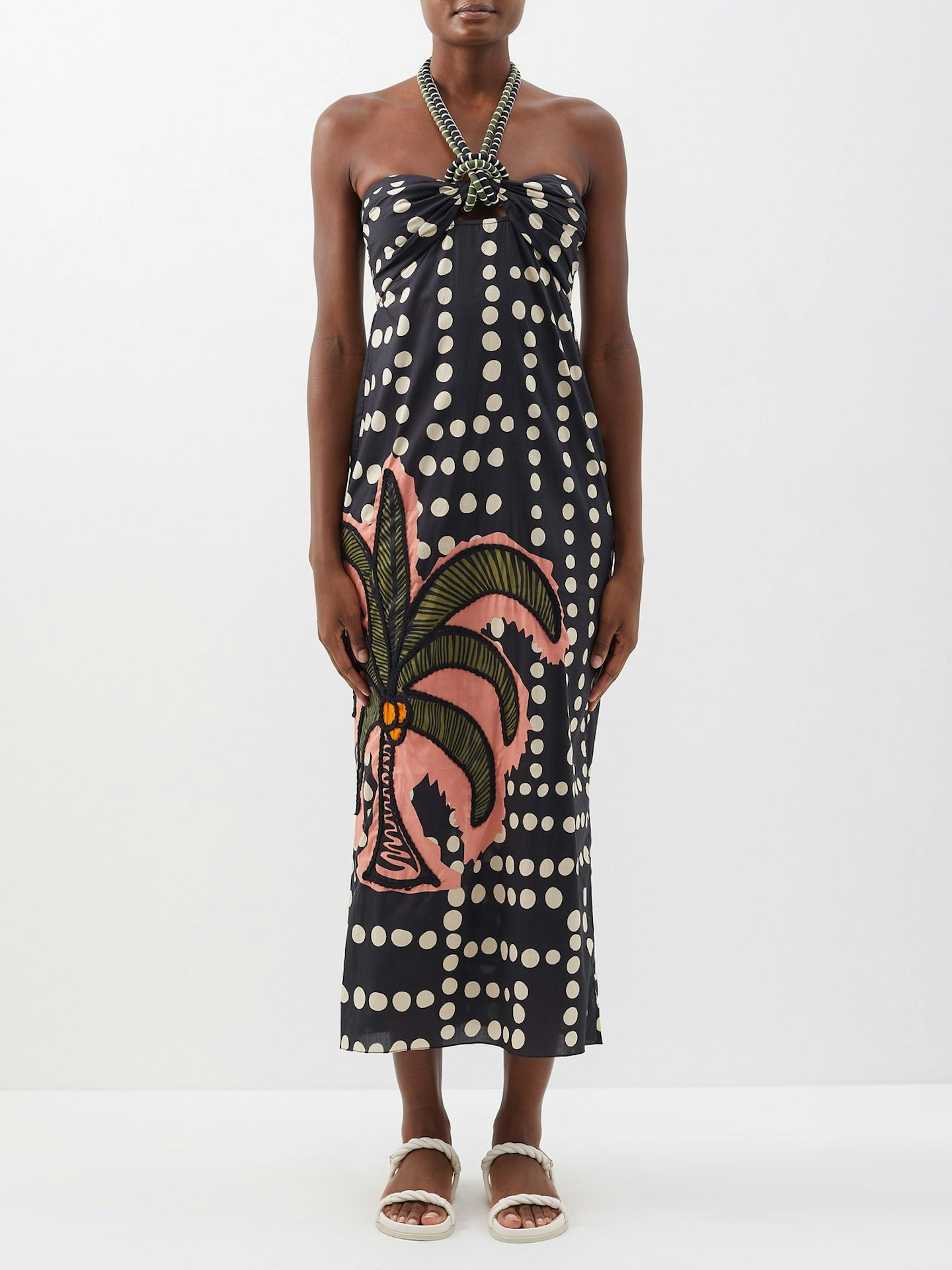 Johanna Ortiz, Halter-neck Cotton Dress