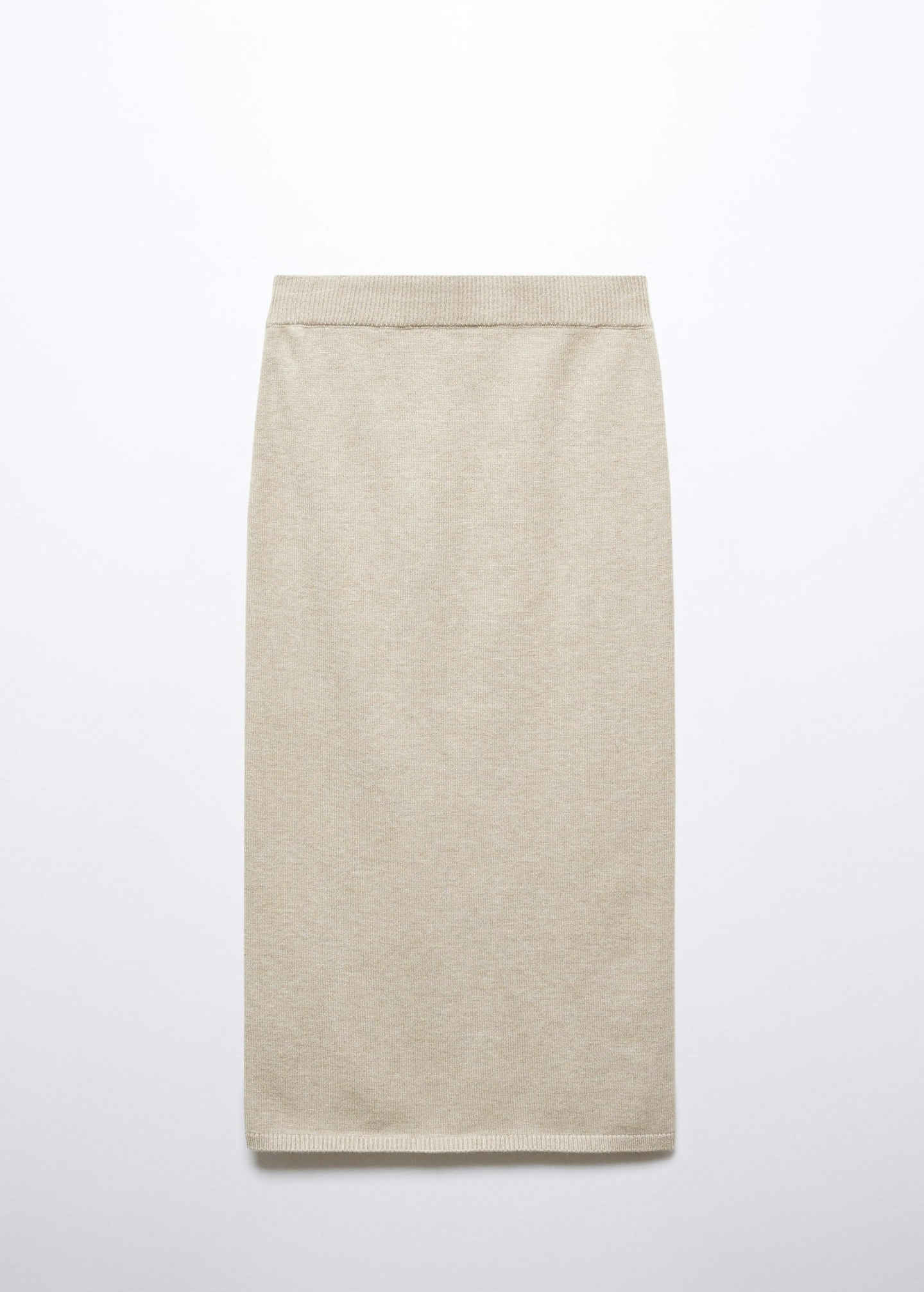 autumn outfits Mango, Ribbed Midi Knitted Skirt