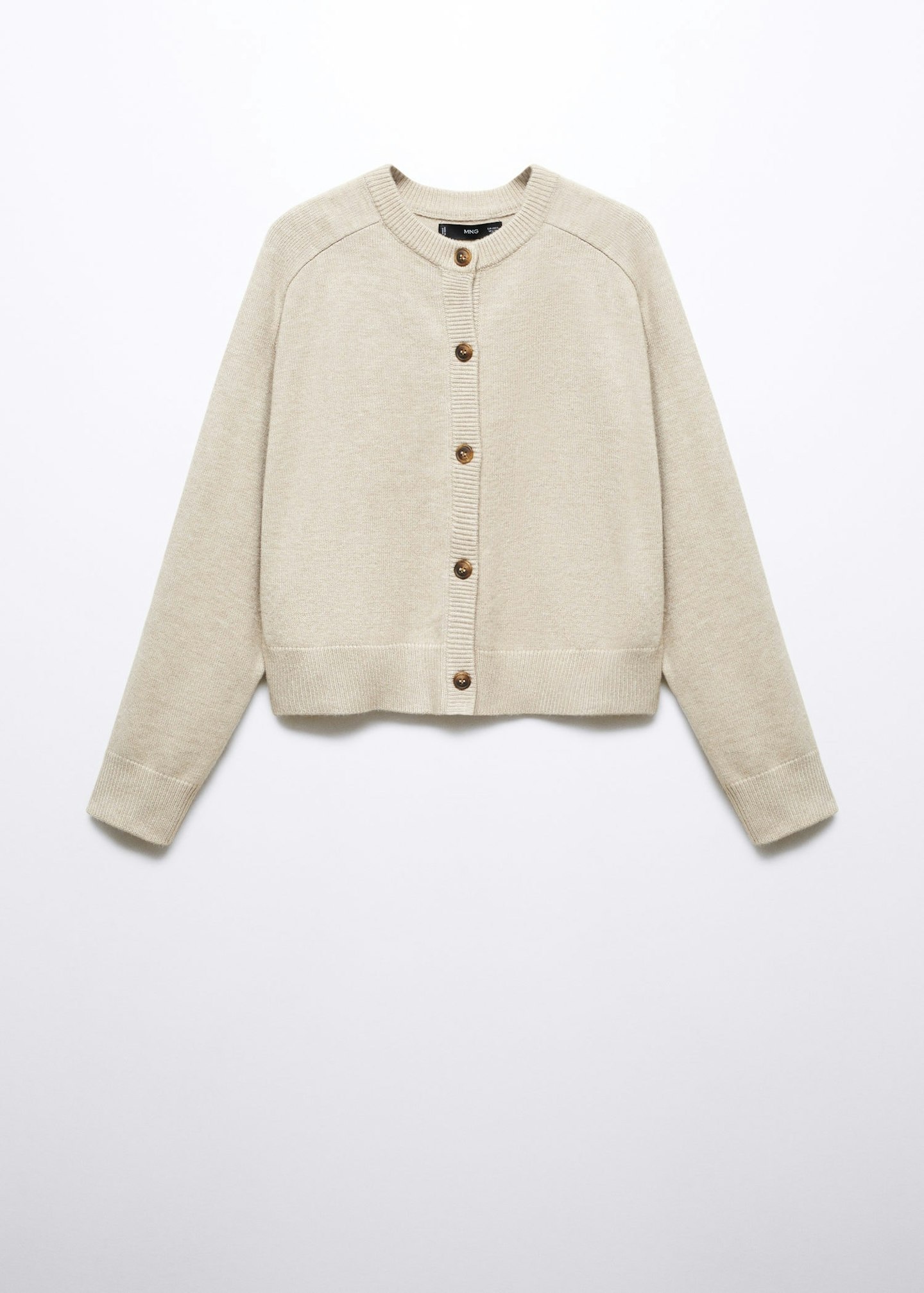 autumn outfits Mango, Decorative Seam Cardigan Co-Ord