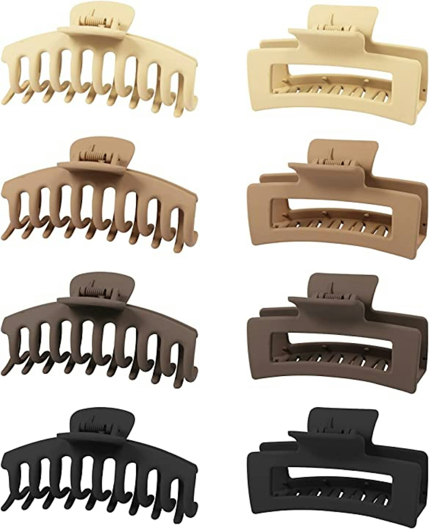 Zou.Rena Large Hair Claw Clips for Thick Hair