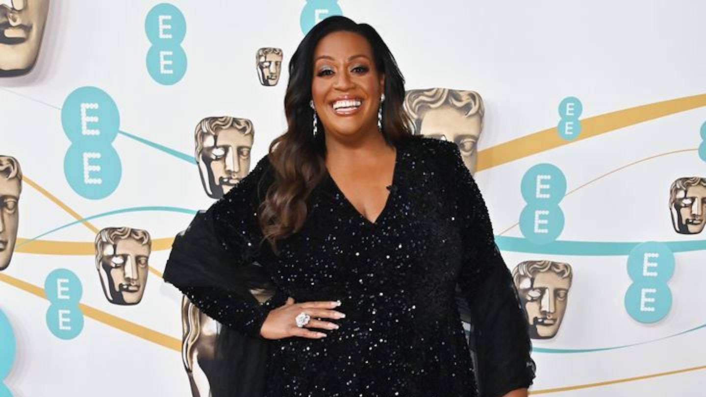 Alison Hammond co-hosted the 2023 BAFTAs with Richard E Grant