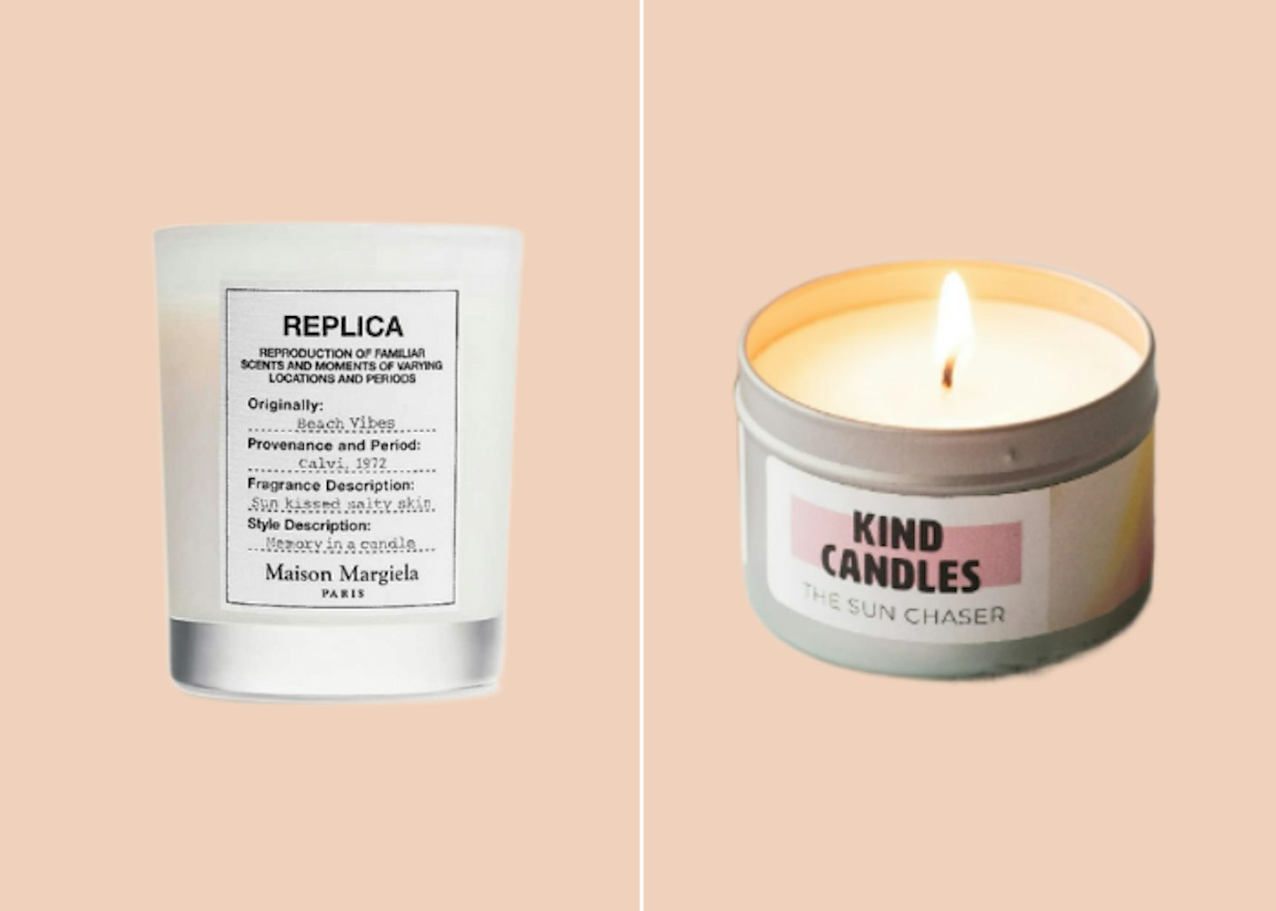 Replica Beach Vibes Candle & Kind Candles The Sun Chaser 