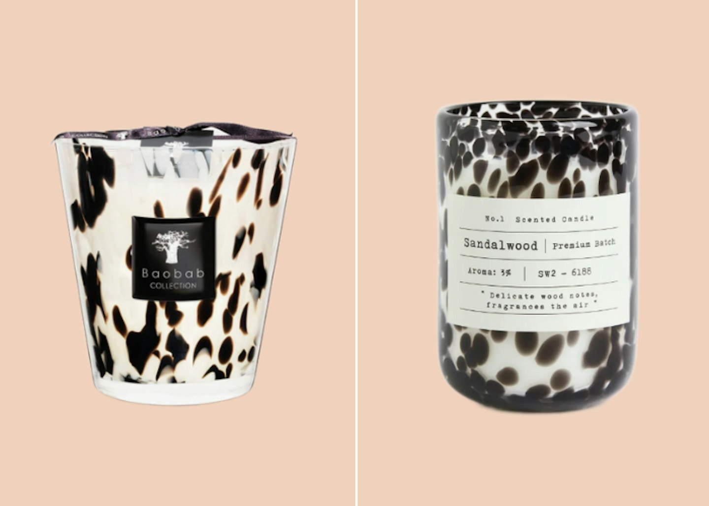 Baobab Collection Pearls Candle & H&M Sandalwood Candle 