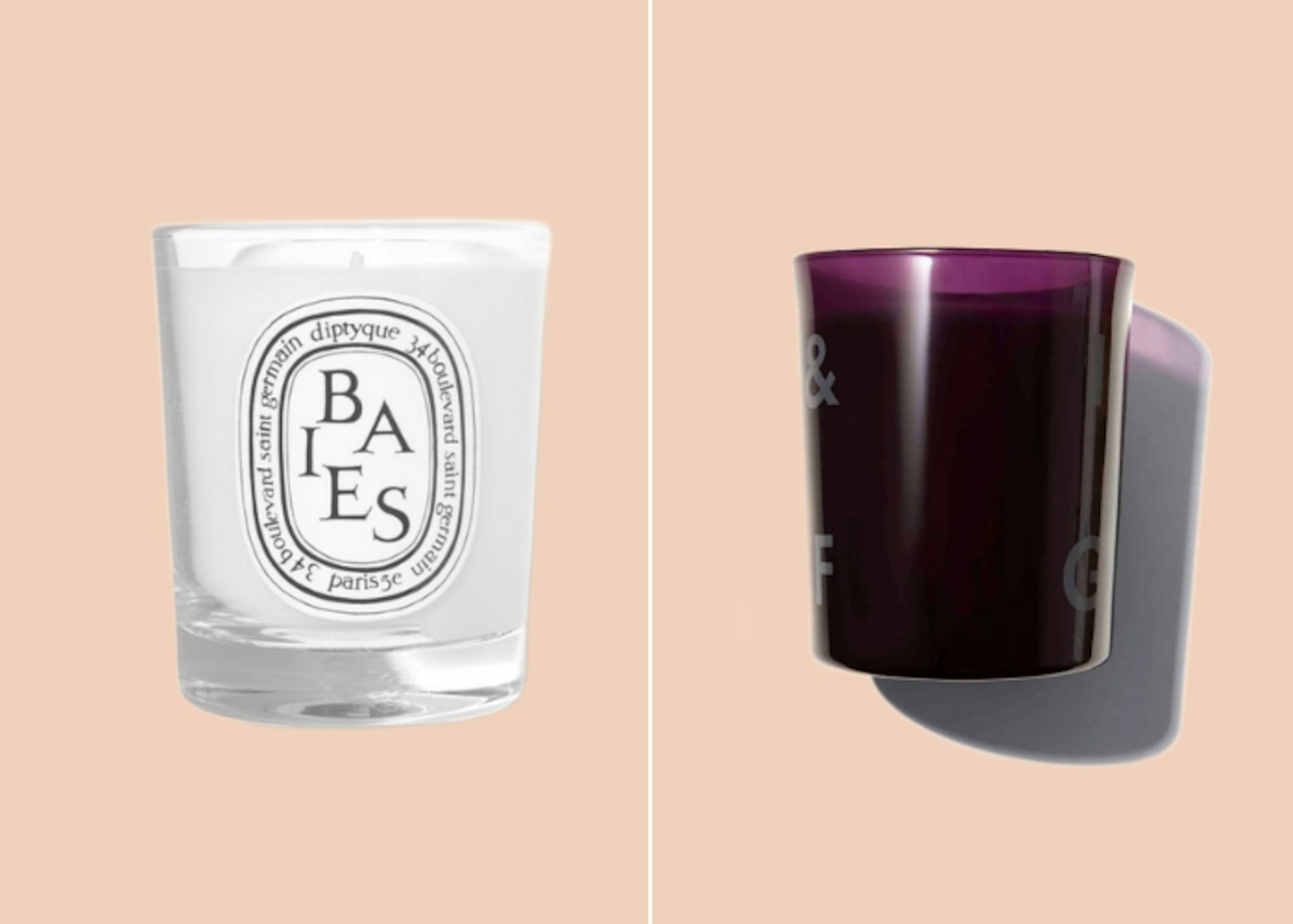 Diptyque Baies Candle & Beauty Pie Redcurrant & Fig Scented Candle