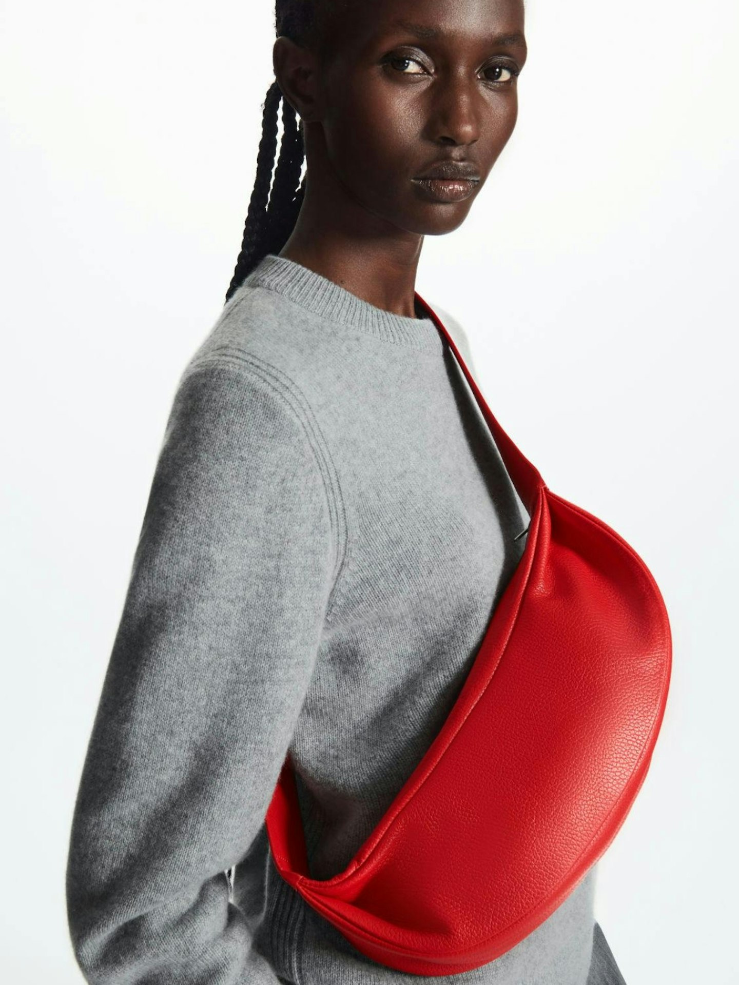 COS, Leather Crossbody Bag