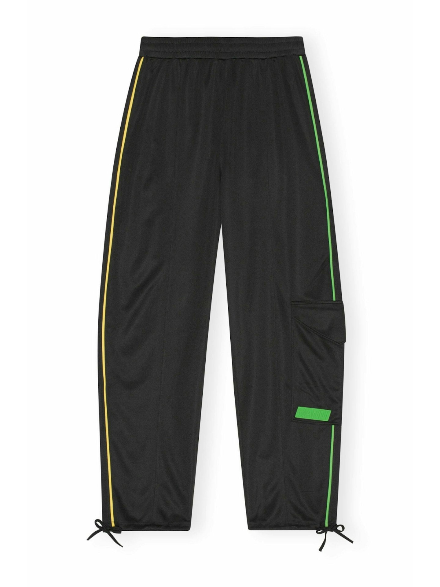 Ganni, Sporty Jersey Loose Trousers