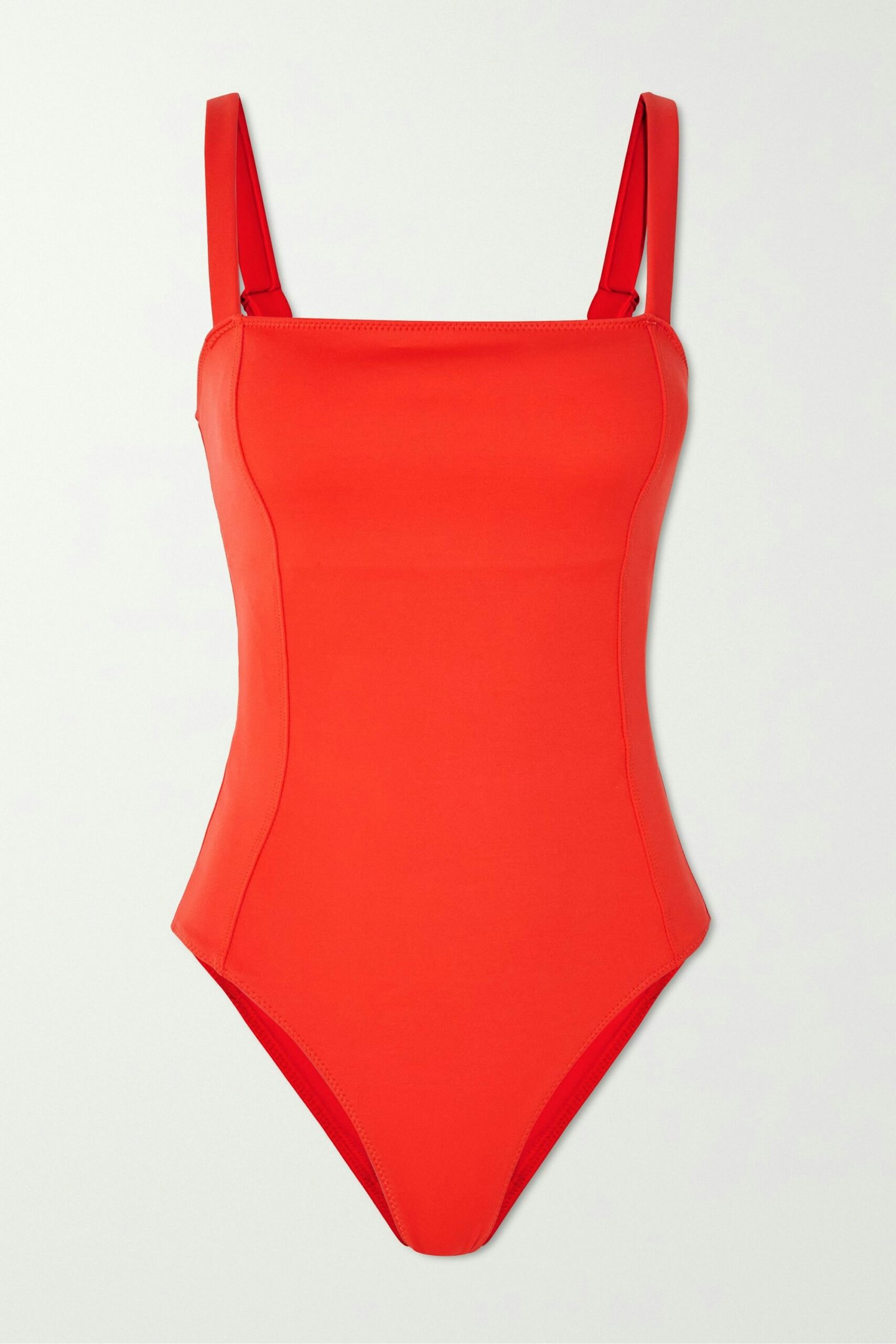 good american red sculpt swimsuit