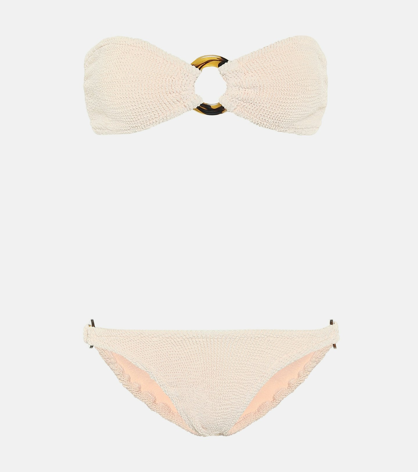 HUNZA G beige bikini