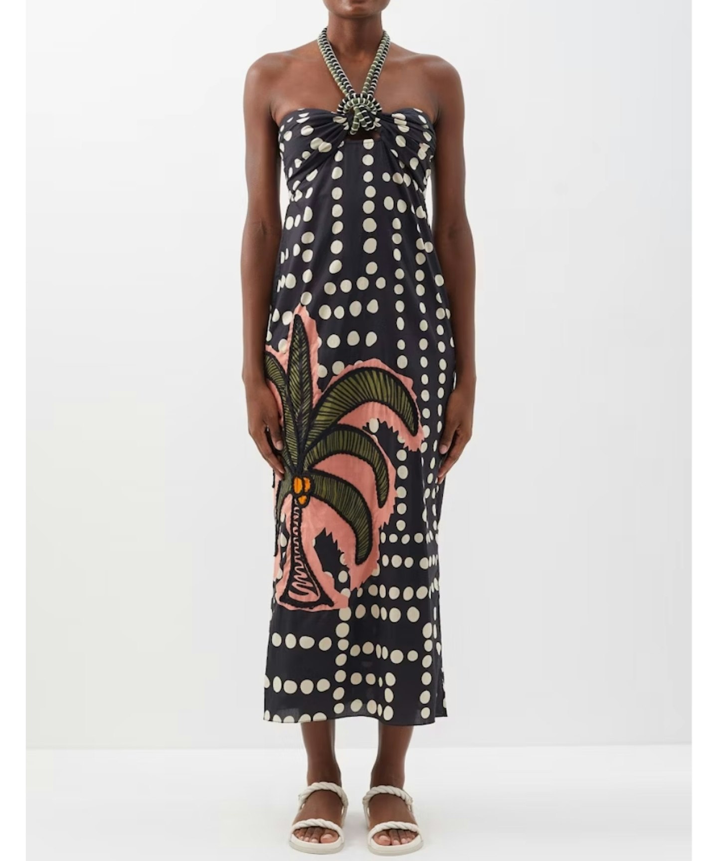 Johanna Ortiz, Halter-neck Cotton Dress