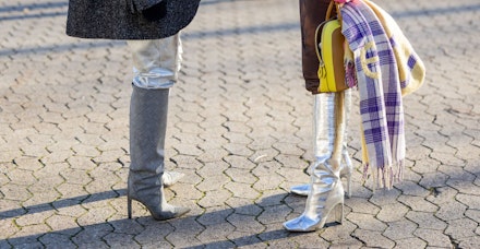 According To New York Fashion Week – Here's How To Wear Knee High Boots In  2023 | Grazia