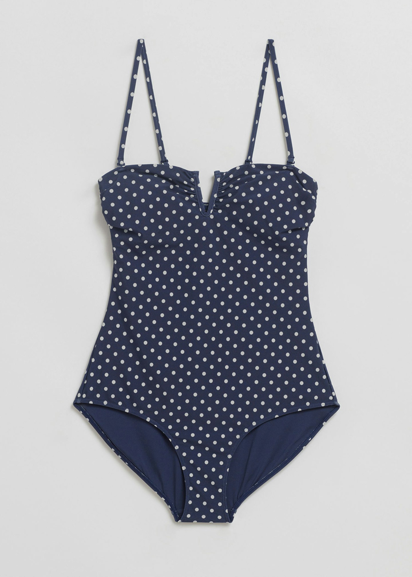 & Other Stories polka dot swimsuit