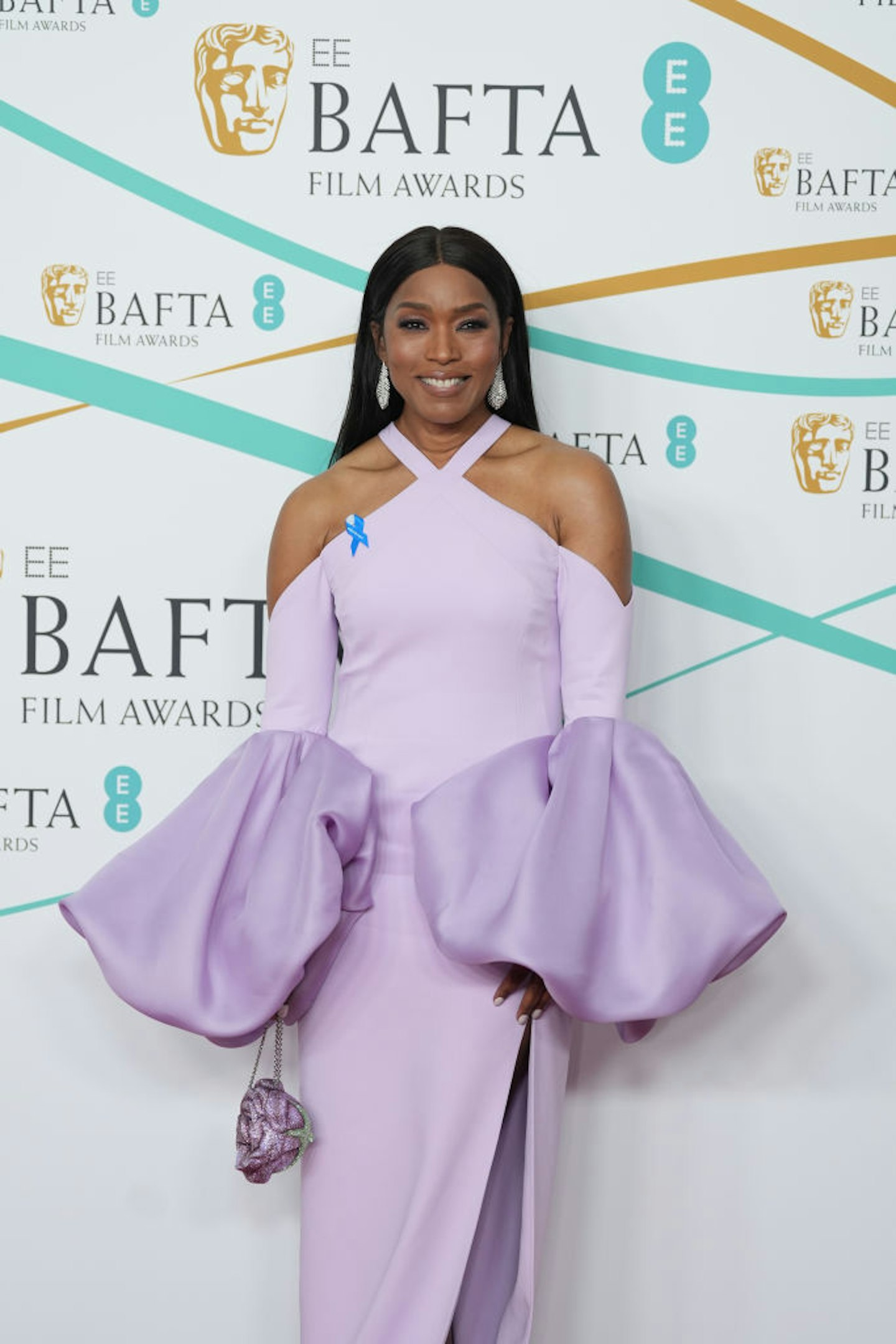 Here's Why Celebrities Were Wearing Blue Ribbons On The BAFTA Red Carpet